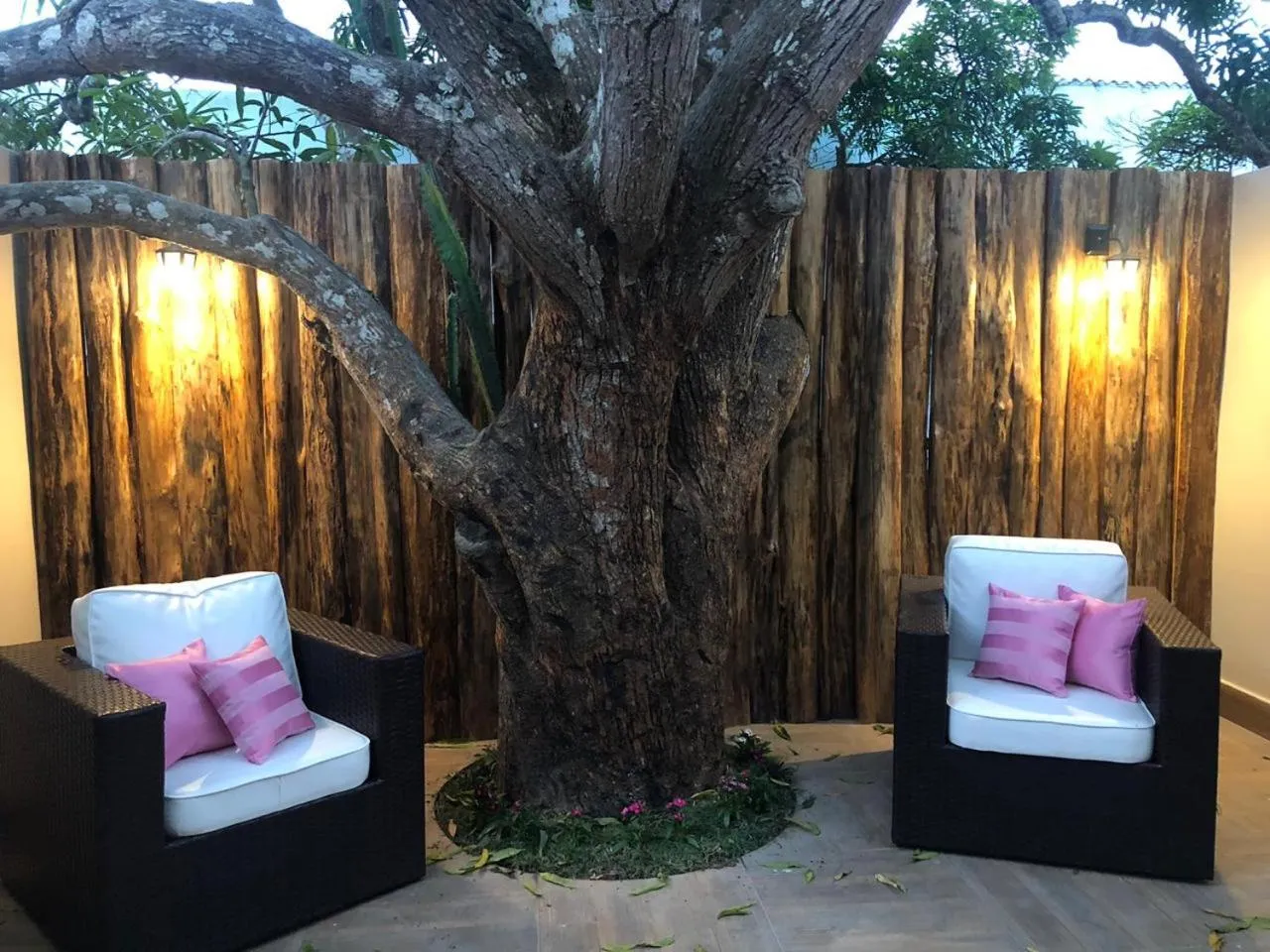 Patio in Pousada Rio Claro