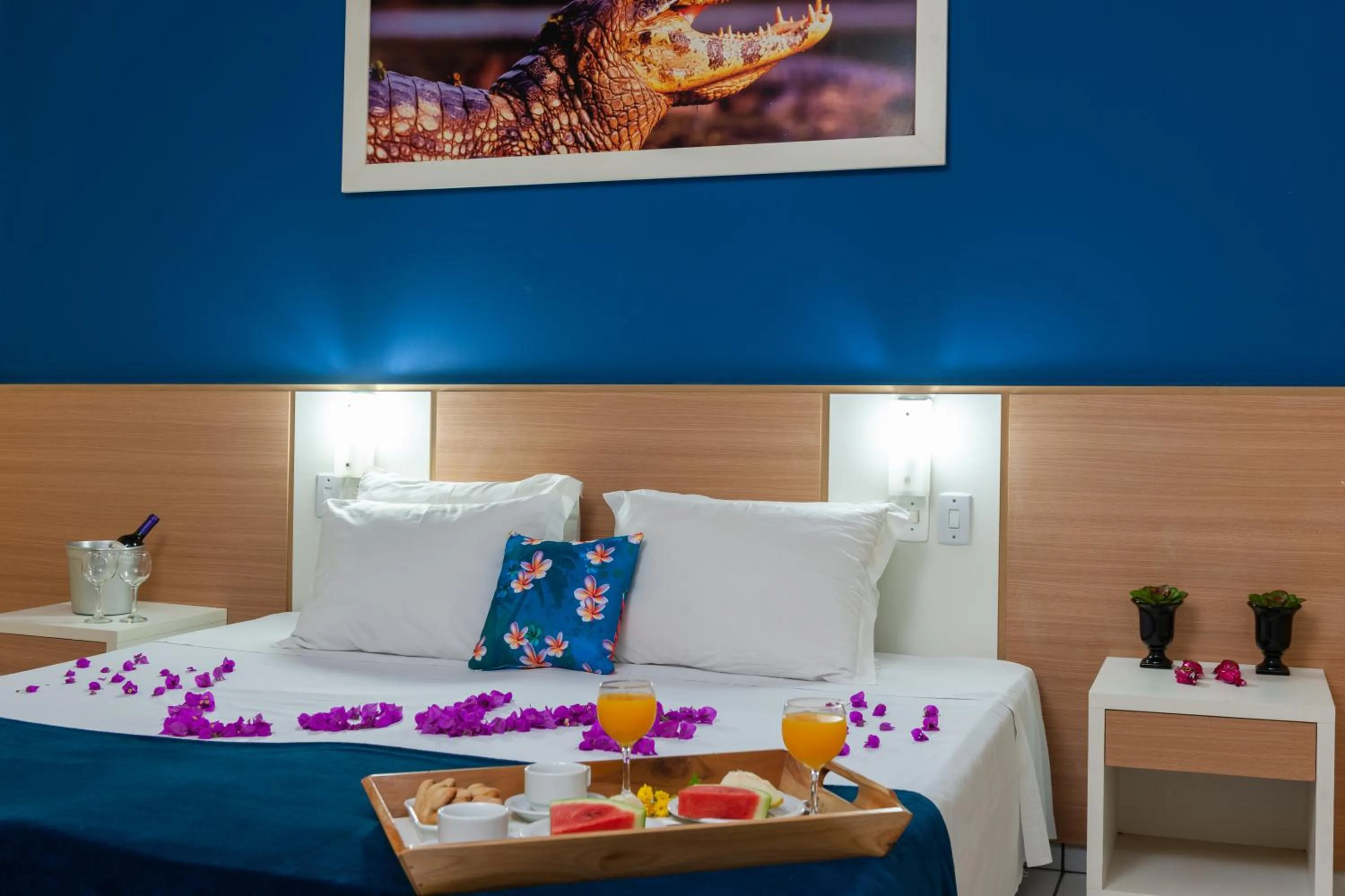 Photo of the whole room, Bed in Pousada Rio Claro