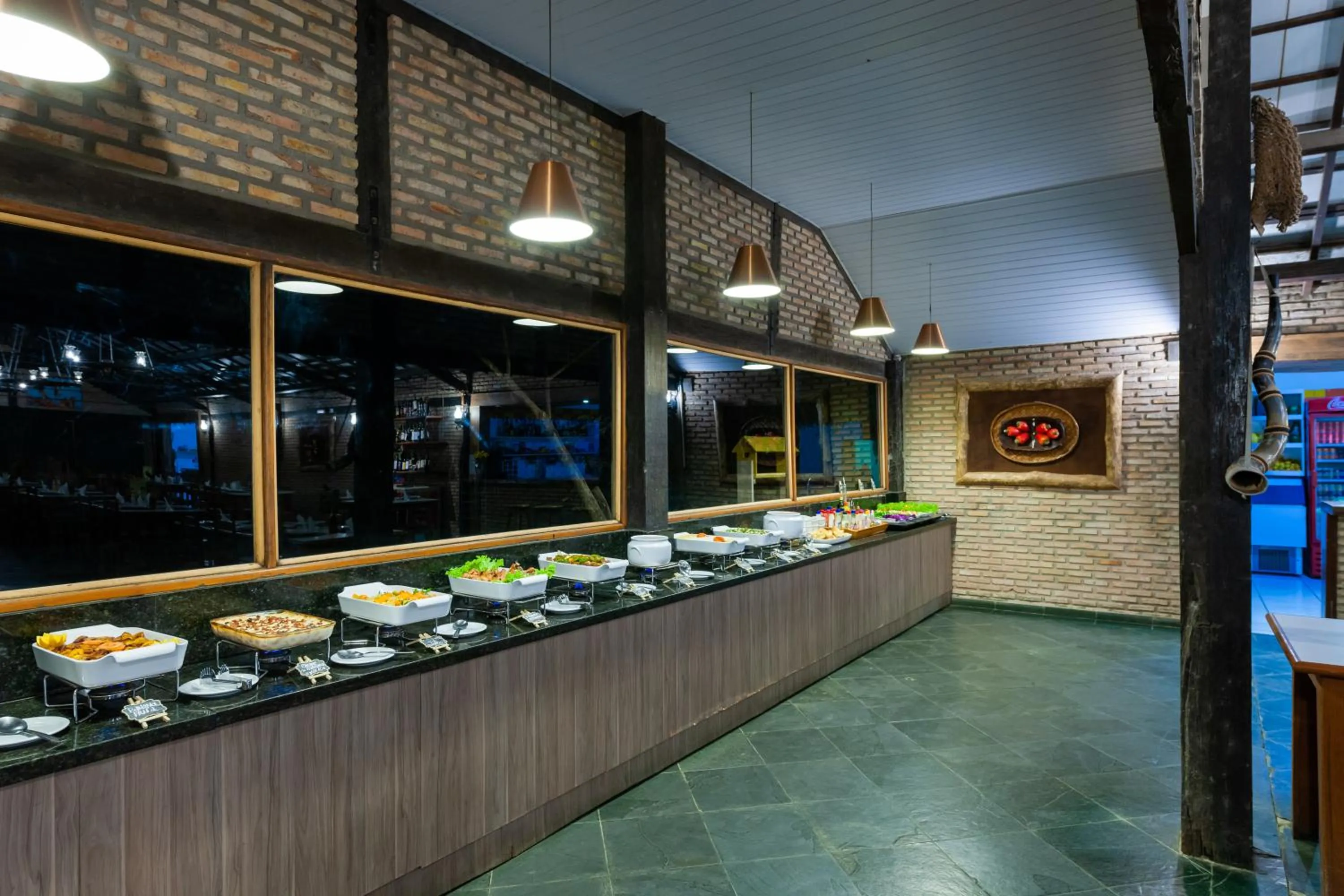 Restaurant/places to eat in Pousada Rio Claro