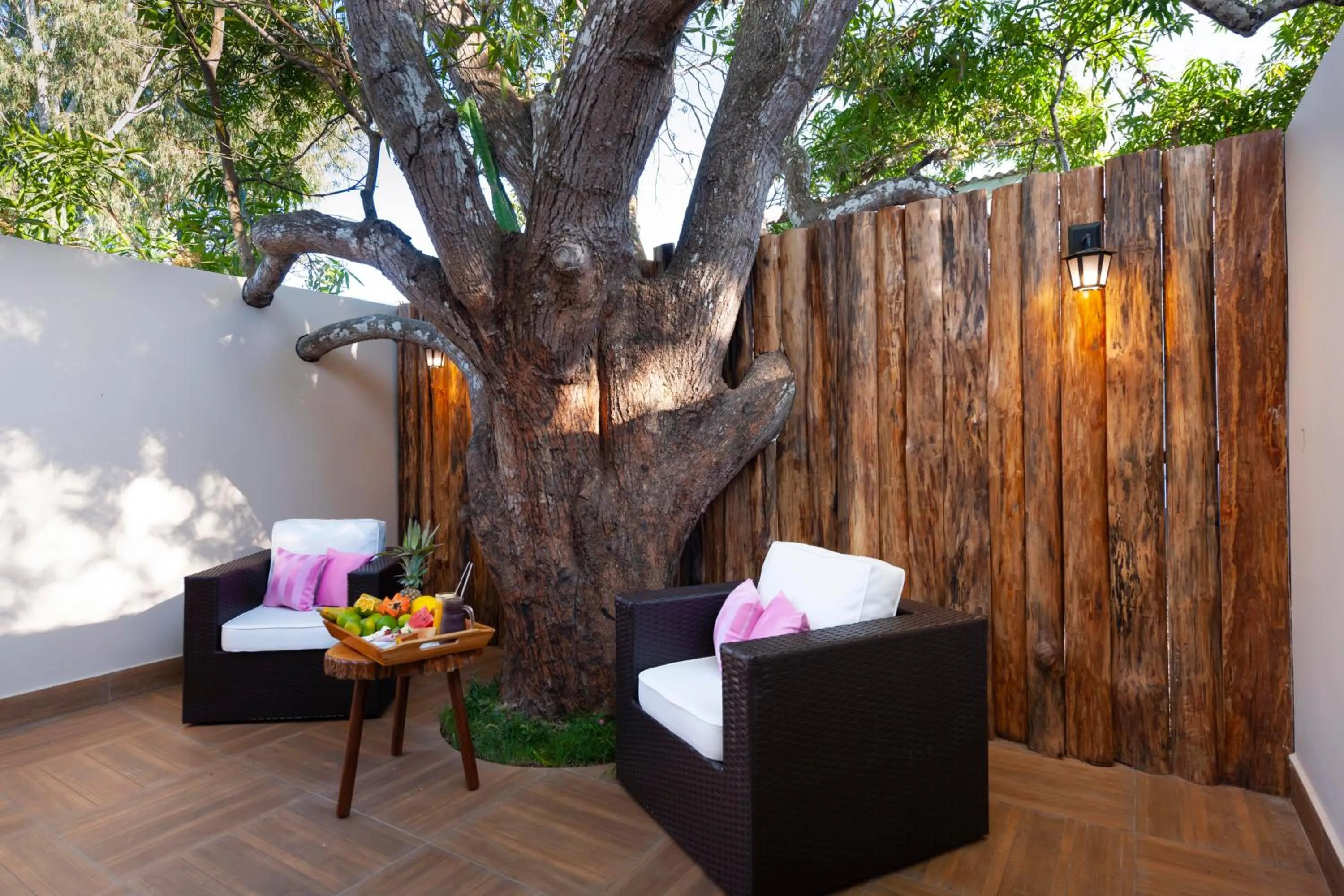 Patio in Pousada Rio Claro