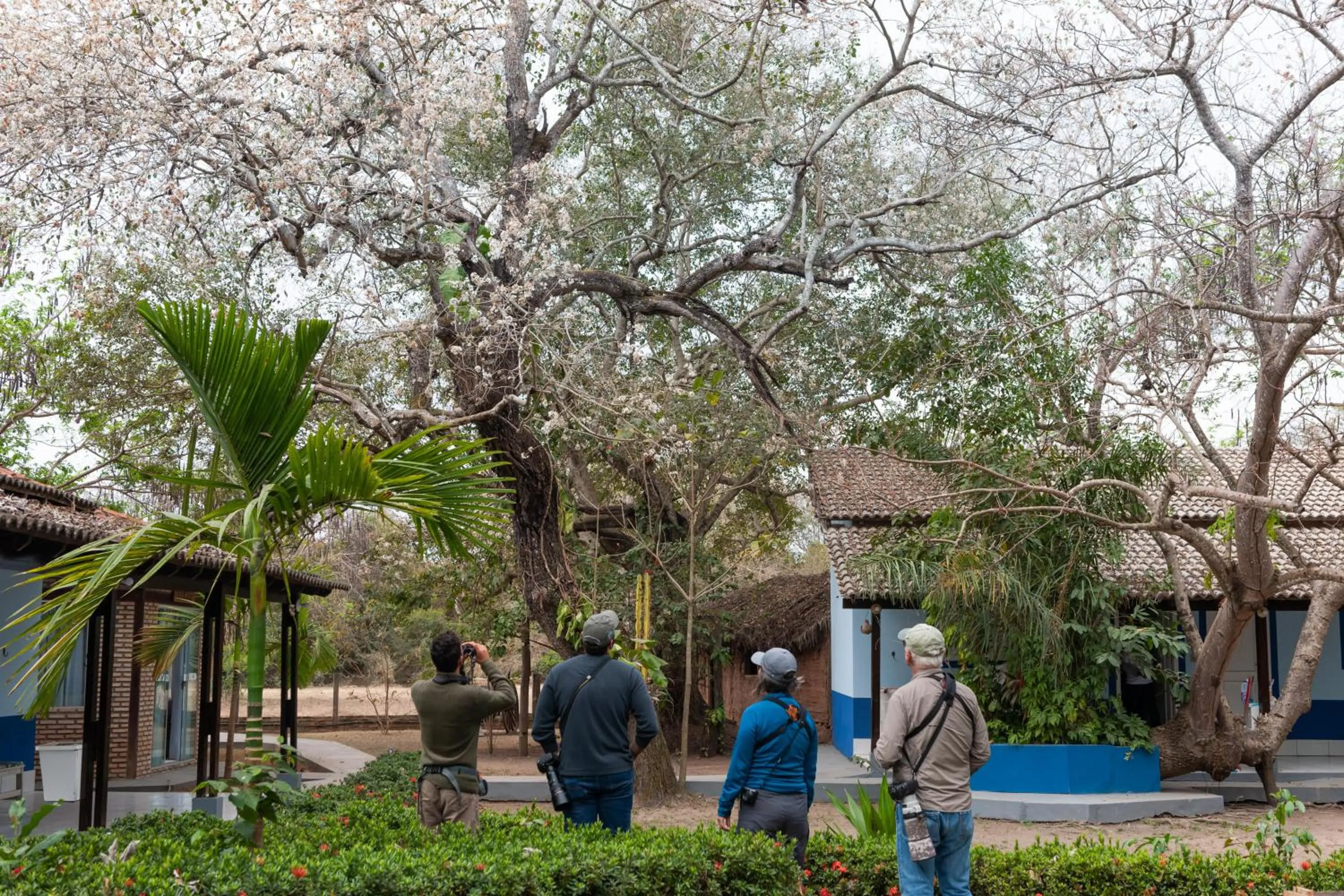 group of guests in Pousada Rio Claro