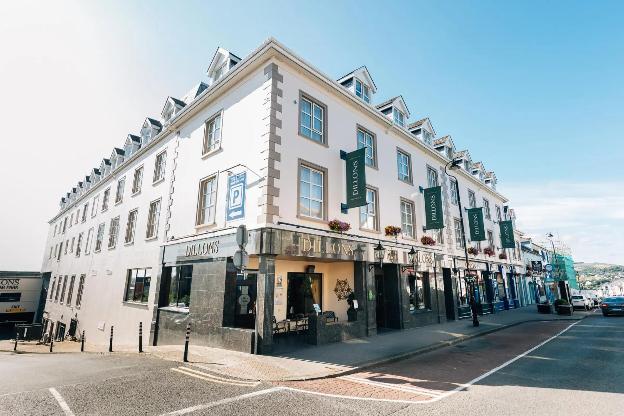 Property building in Dillon’s Hotel