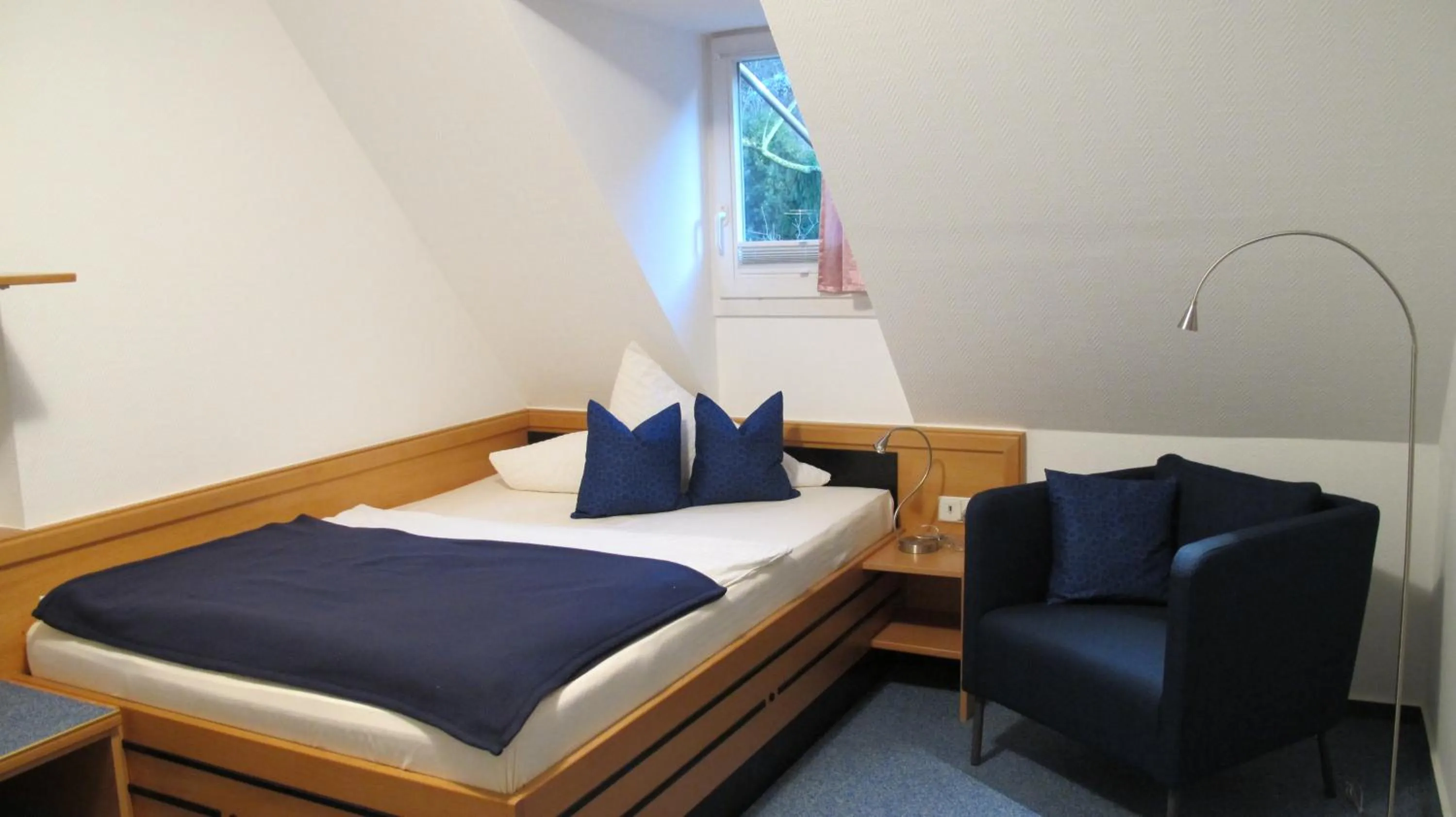 Photo of the whole room, Bed in Hotel Anlage Heidelberg
