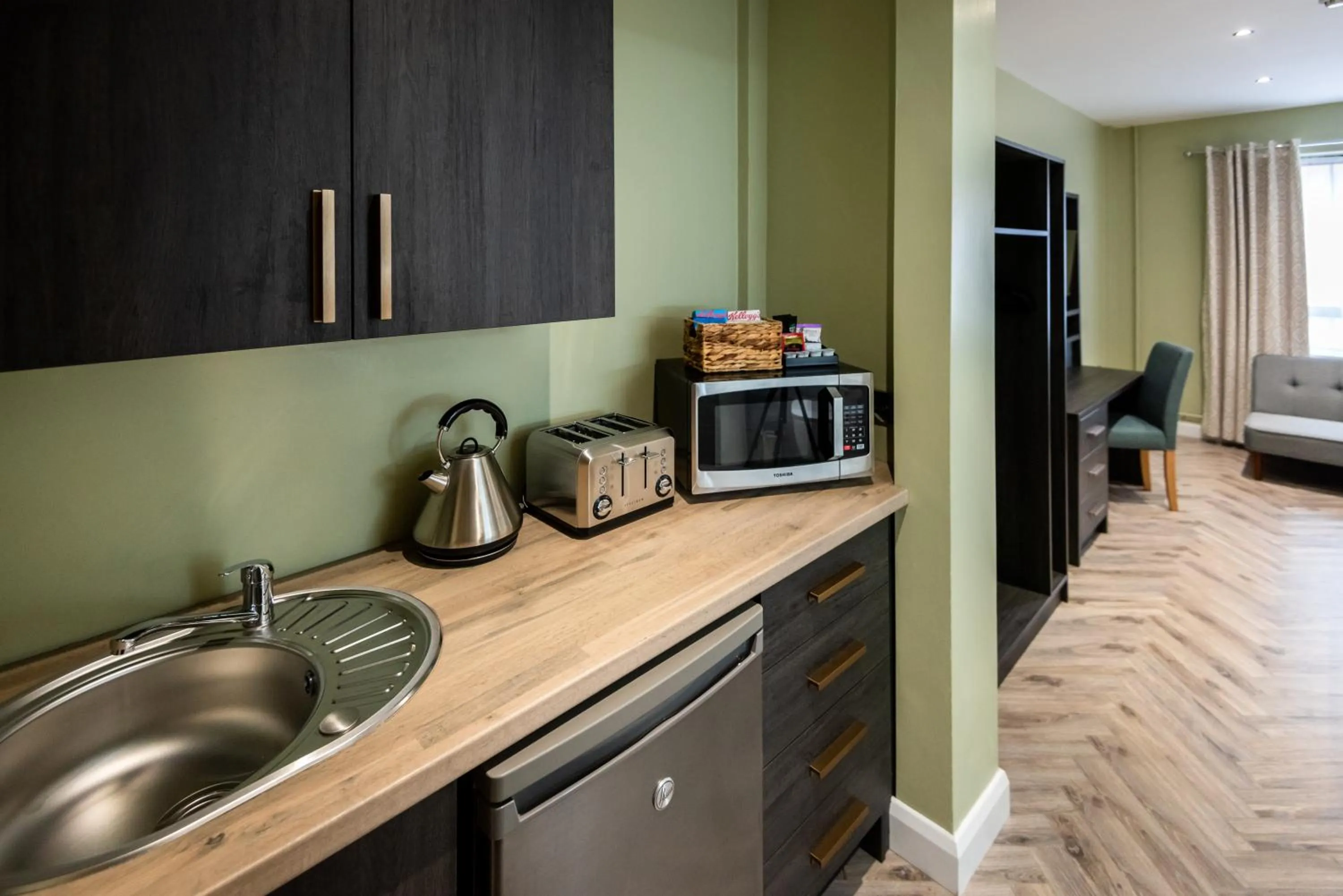 Coffee/tea facilities in Da Vinci's Hotel