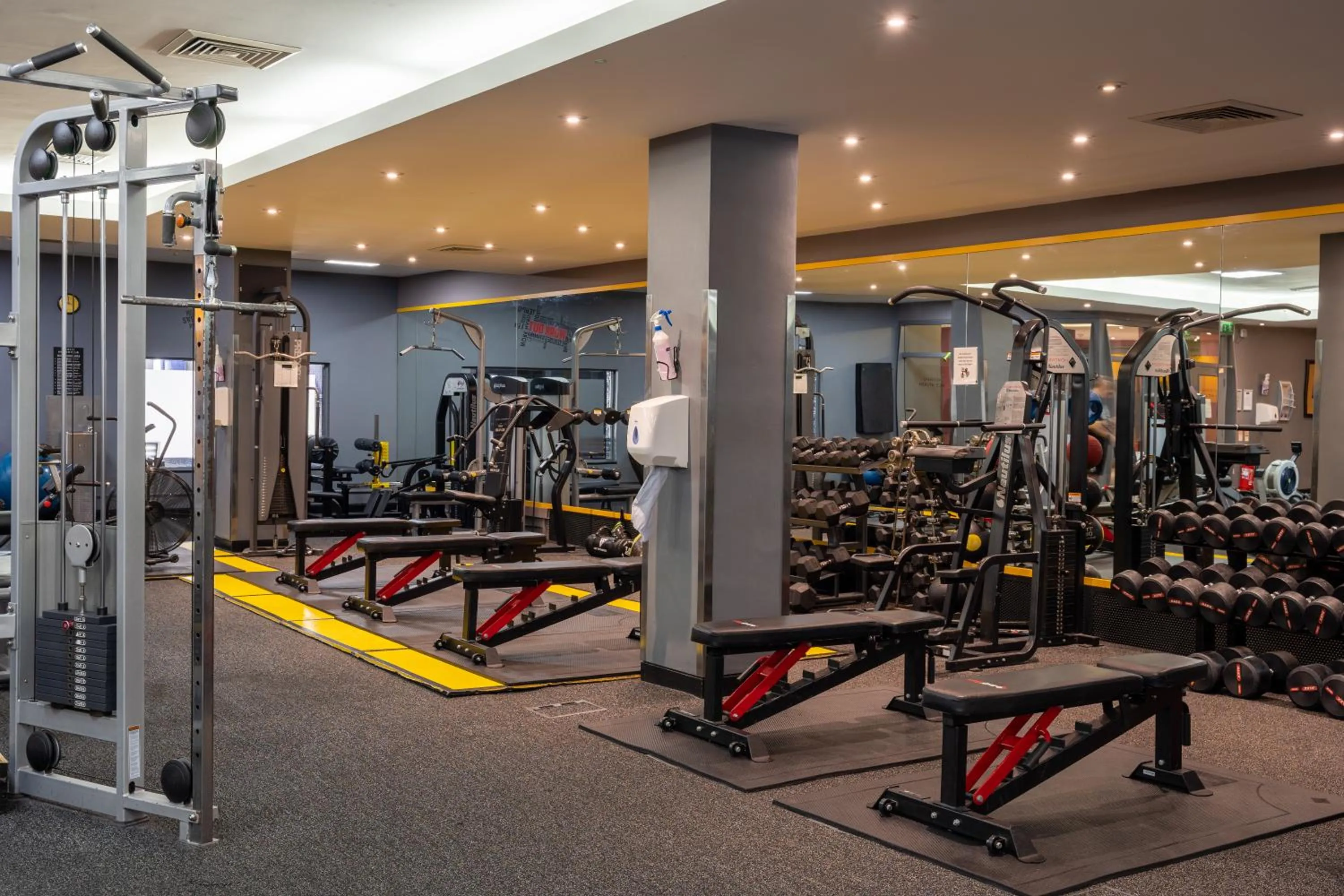 Fitness centre/facilities in The Spencer Hotel