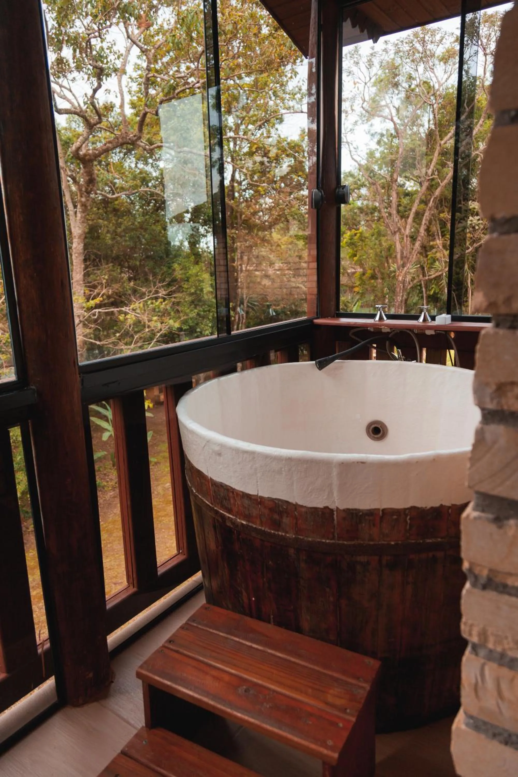 Natural landscape in Pousada Água dos Canyons