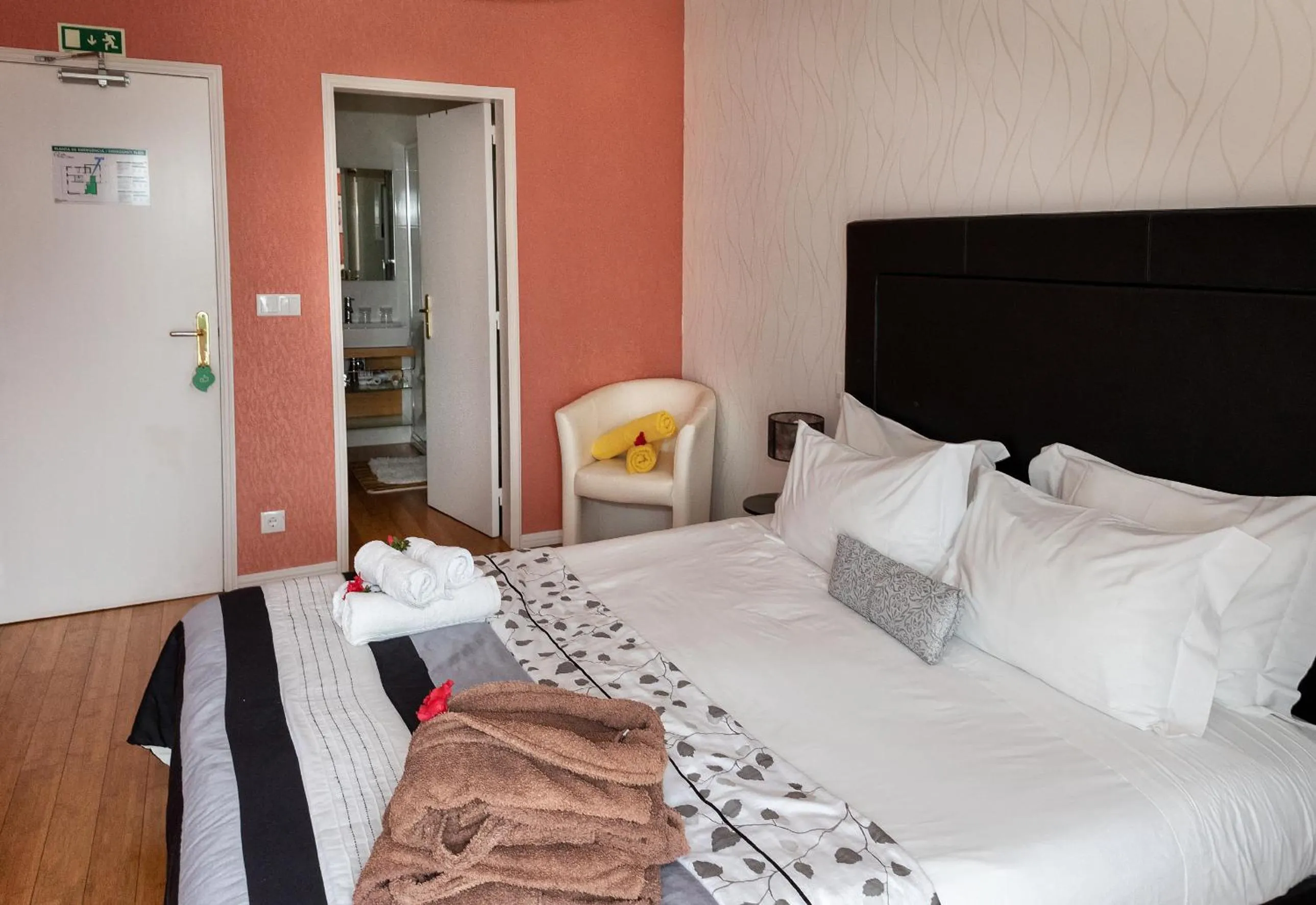 Bed in B&B Villa Vale Flores