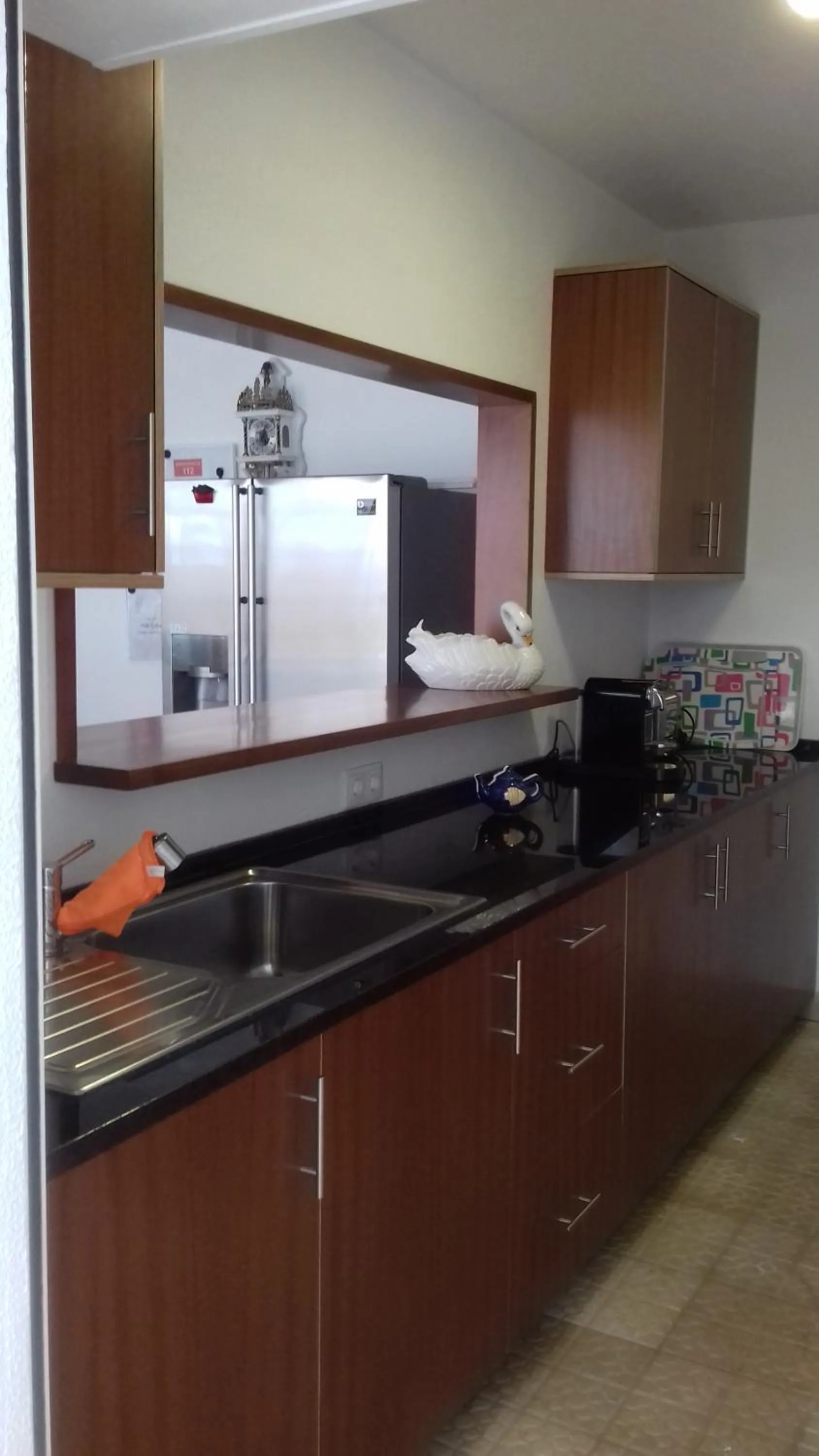 Kitchen or kitchenette in B&B Villa Vale Flores