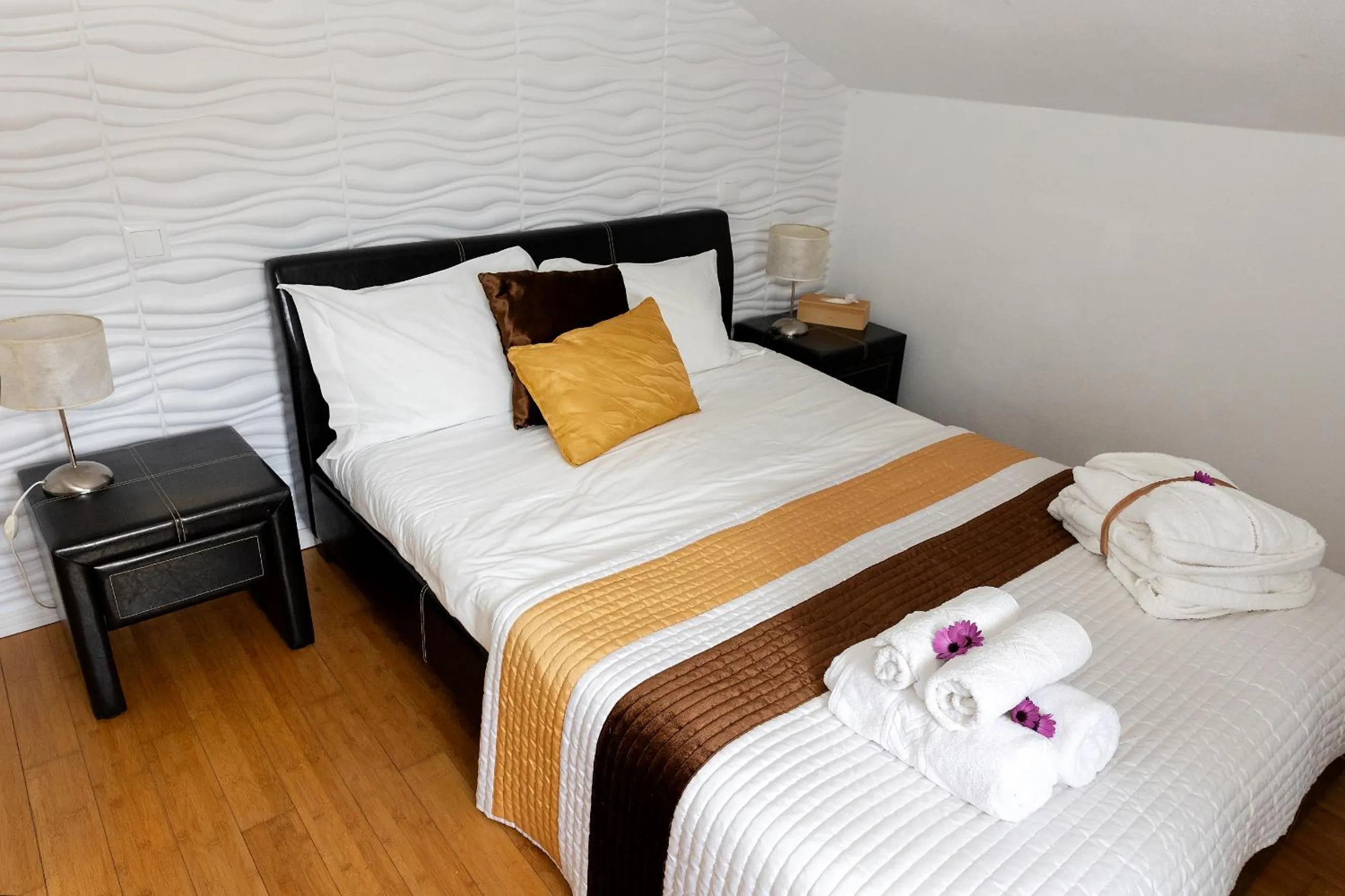 Bed in B&B Villa Vale Flores