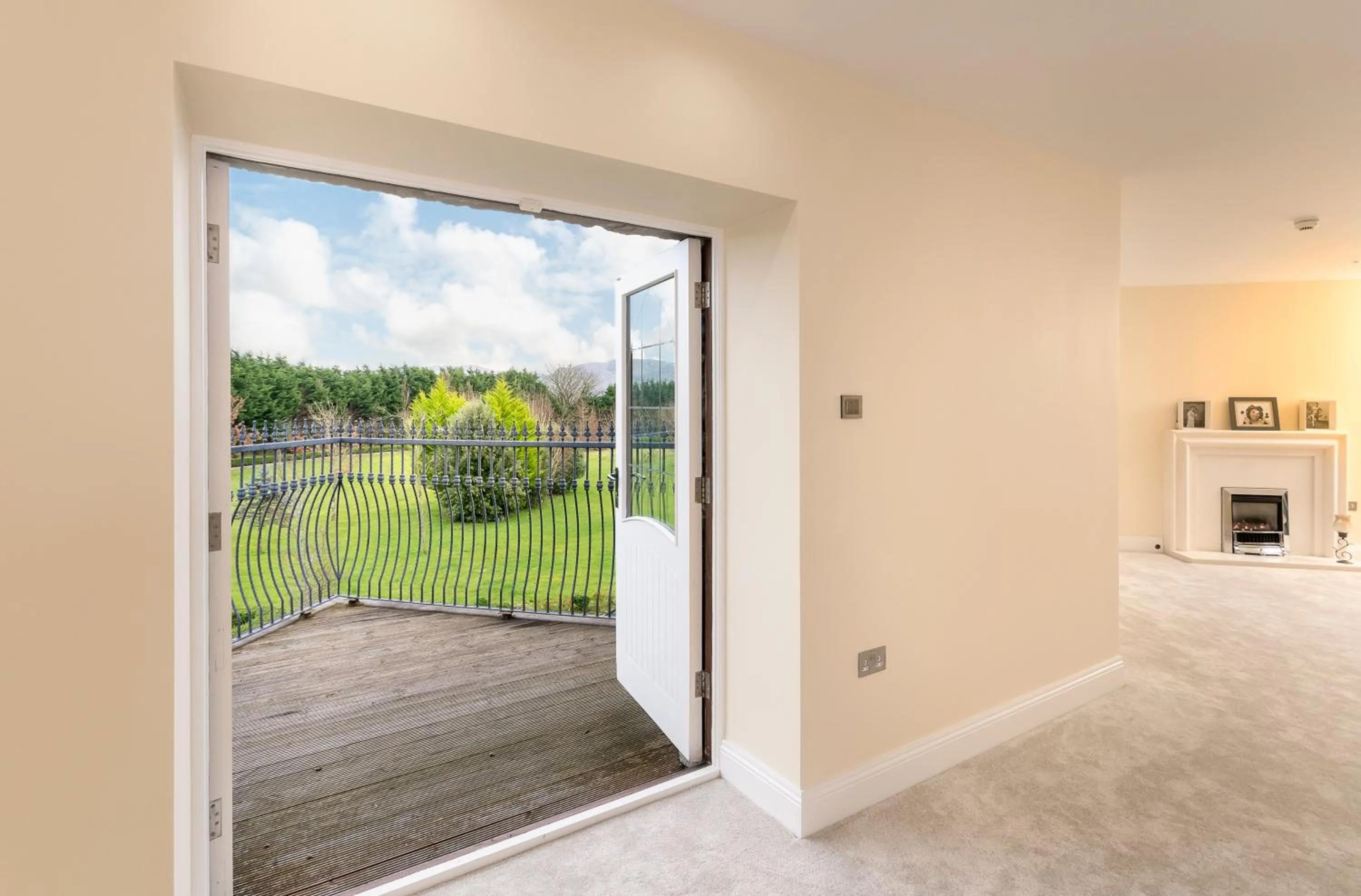 Mountain view in Castledale