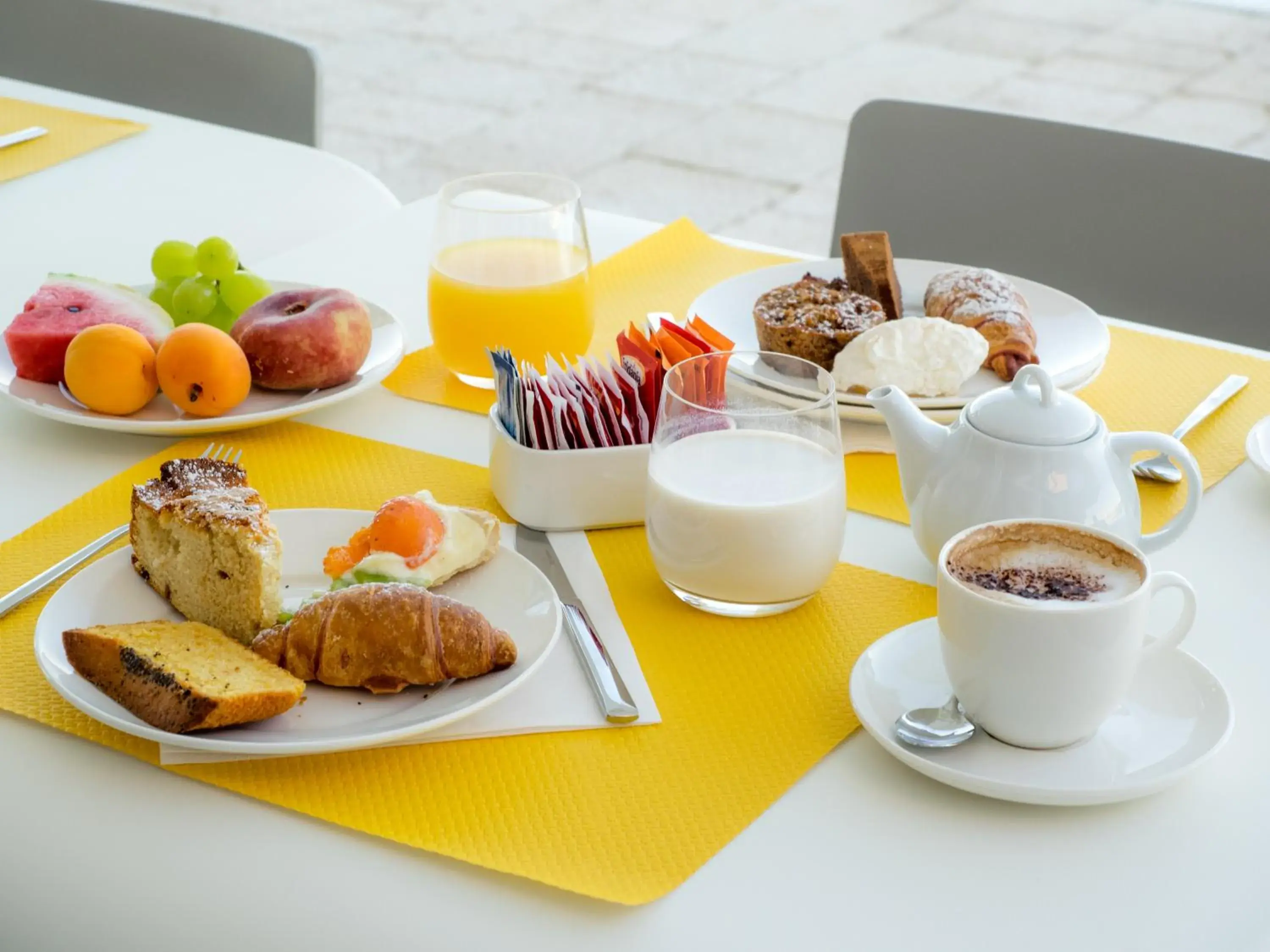 Food close-up, Breakfast in Hotel Danieli Pozzallo