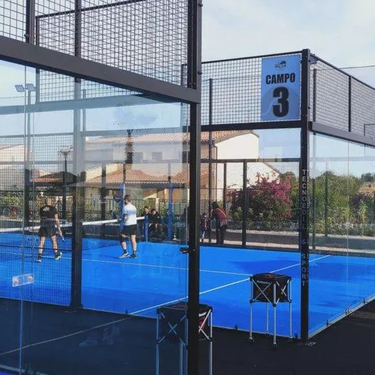 Tennis court in Hotel Danieli Pozzallo