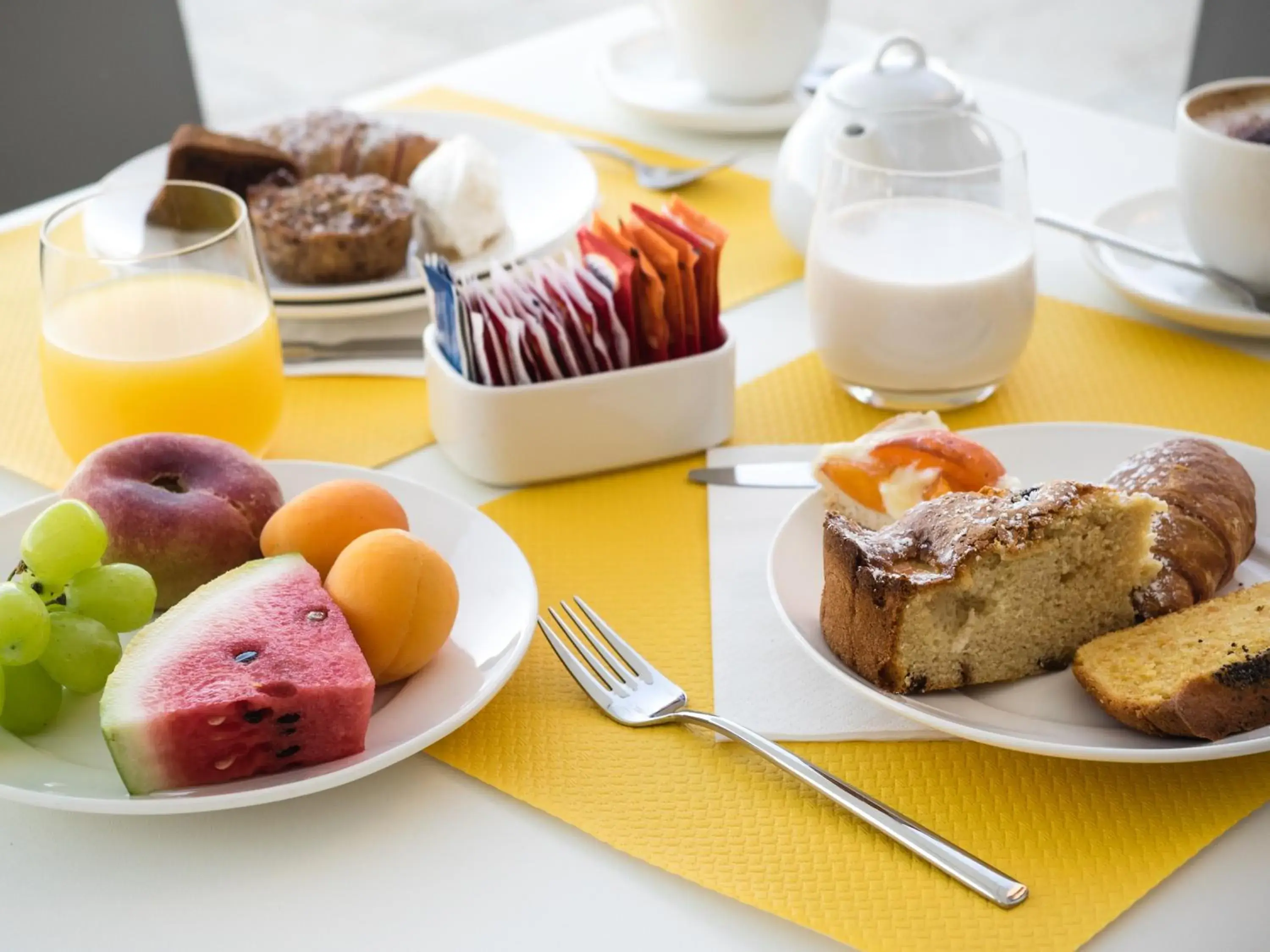 Food close-up, Breakfast in Hotel Danieli Pozzallo