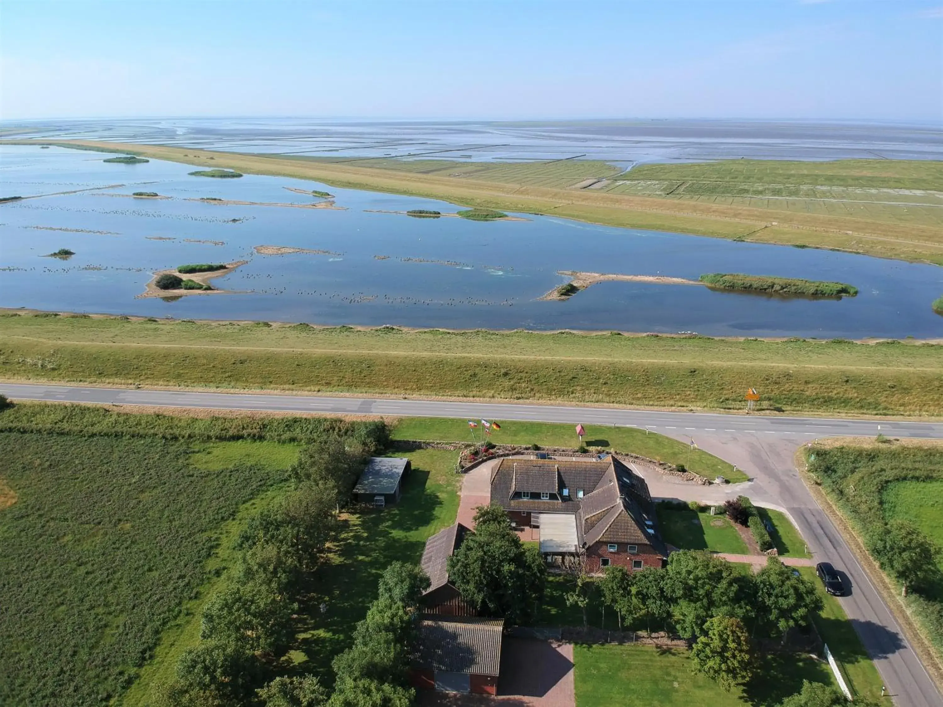 Deichhus Nordseeliebe direkt am Deich - Nordsee - Dagebüll - Am Vogelreservat Deichhus Nordseeliebe direkt am Deich - Nordsee - Dagebüll - Am Vogelreservat