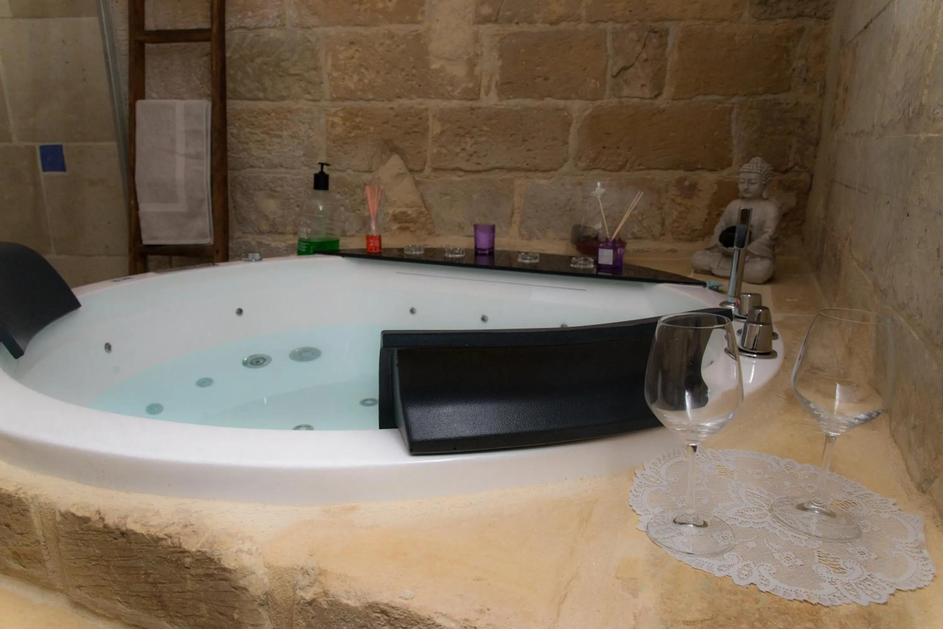 Hot Tub in La Dimora delle Grazie