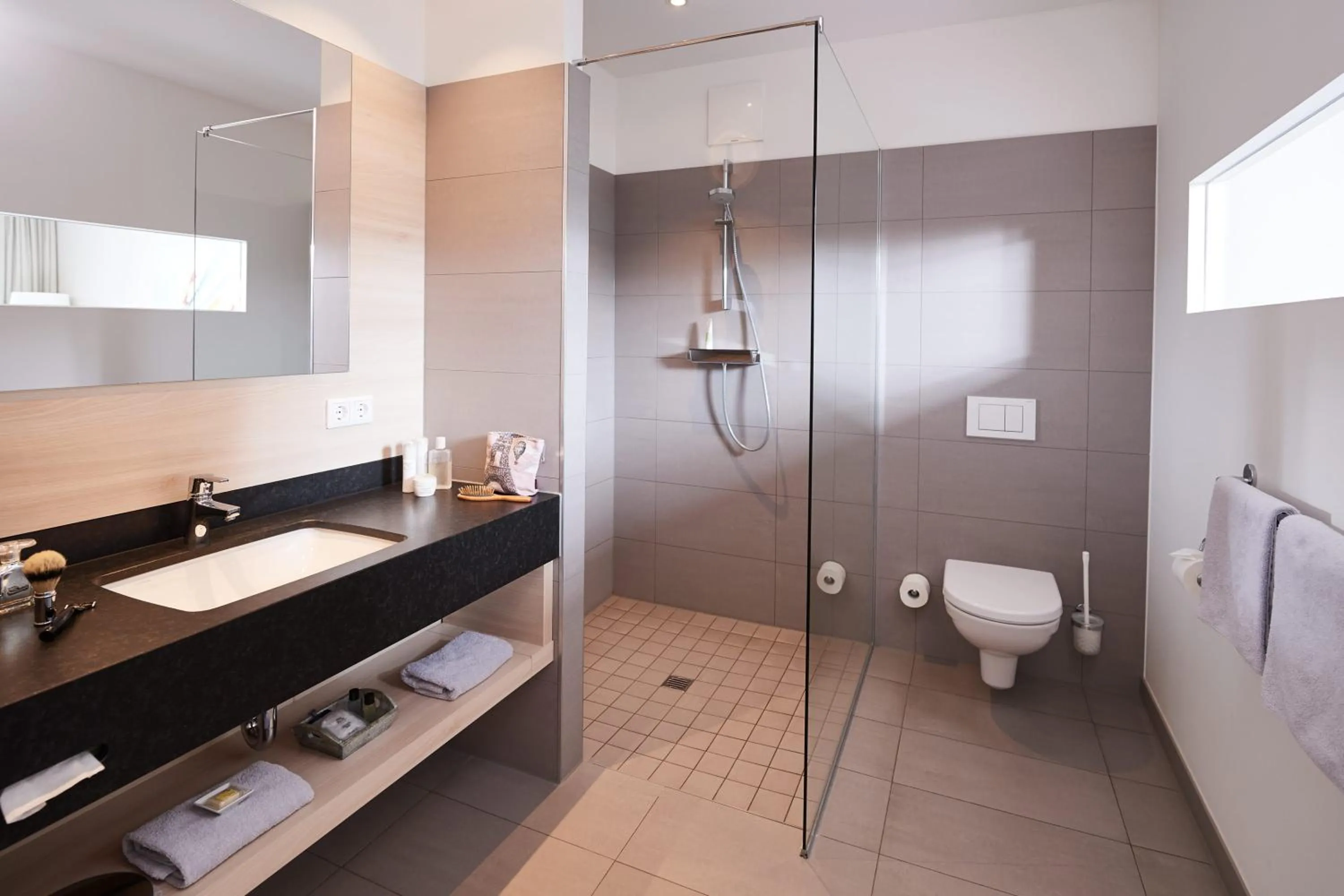 Shower in Seehotel Kressbronn