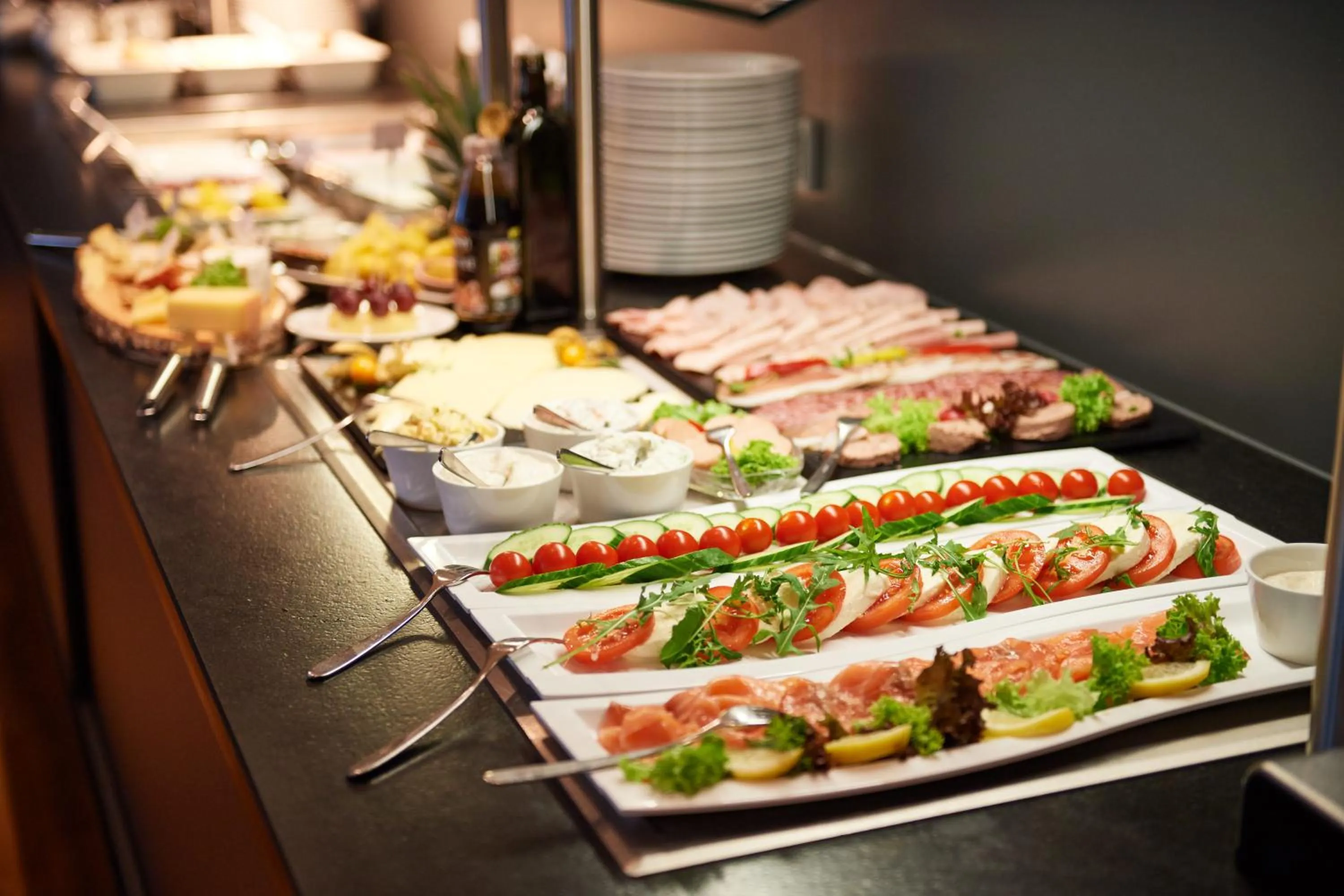 Buffet breakfast in Seehotel Kressbronn