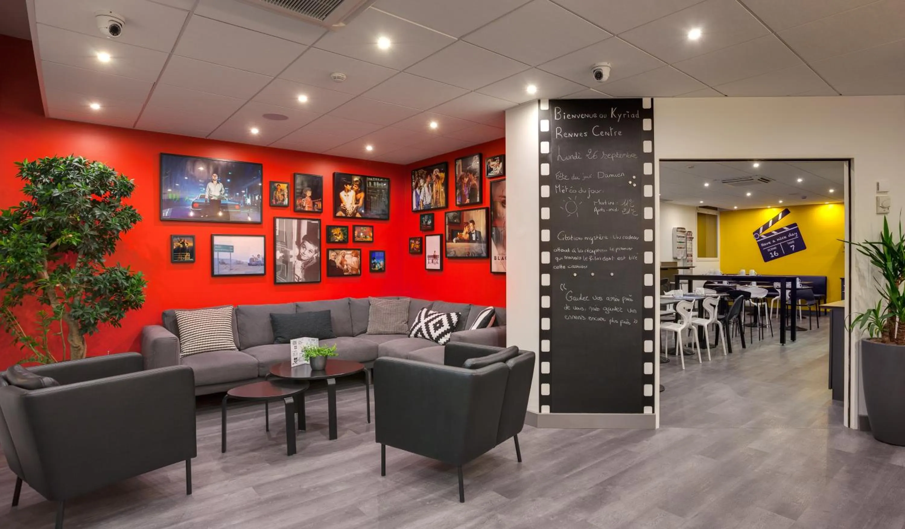 Living room in Hôtel Kyriad Rennes Centre Gare