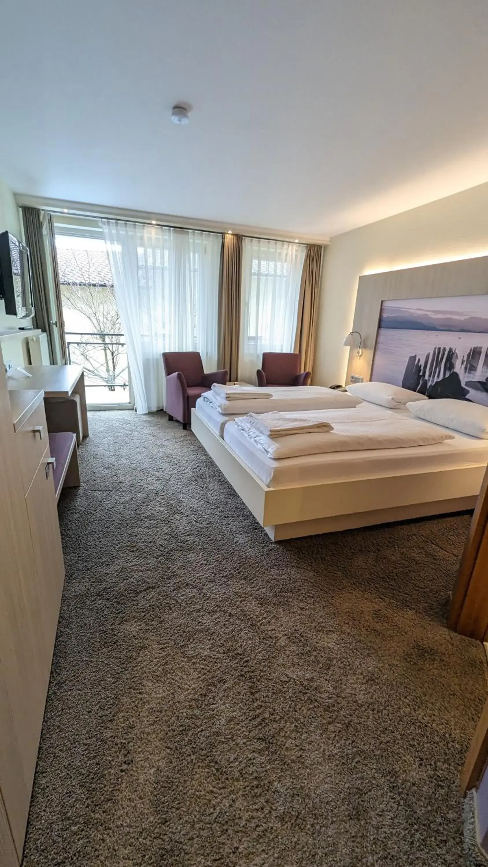 Double Room with Balcony and Courtyard View - single occupancy in Hotel Gierer Double Room with Balcony and Courtyard View - single occupancy in Hotel Gierer