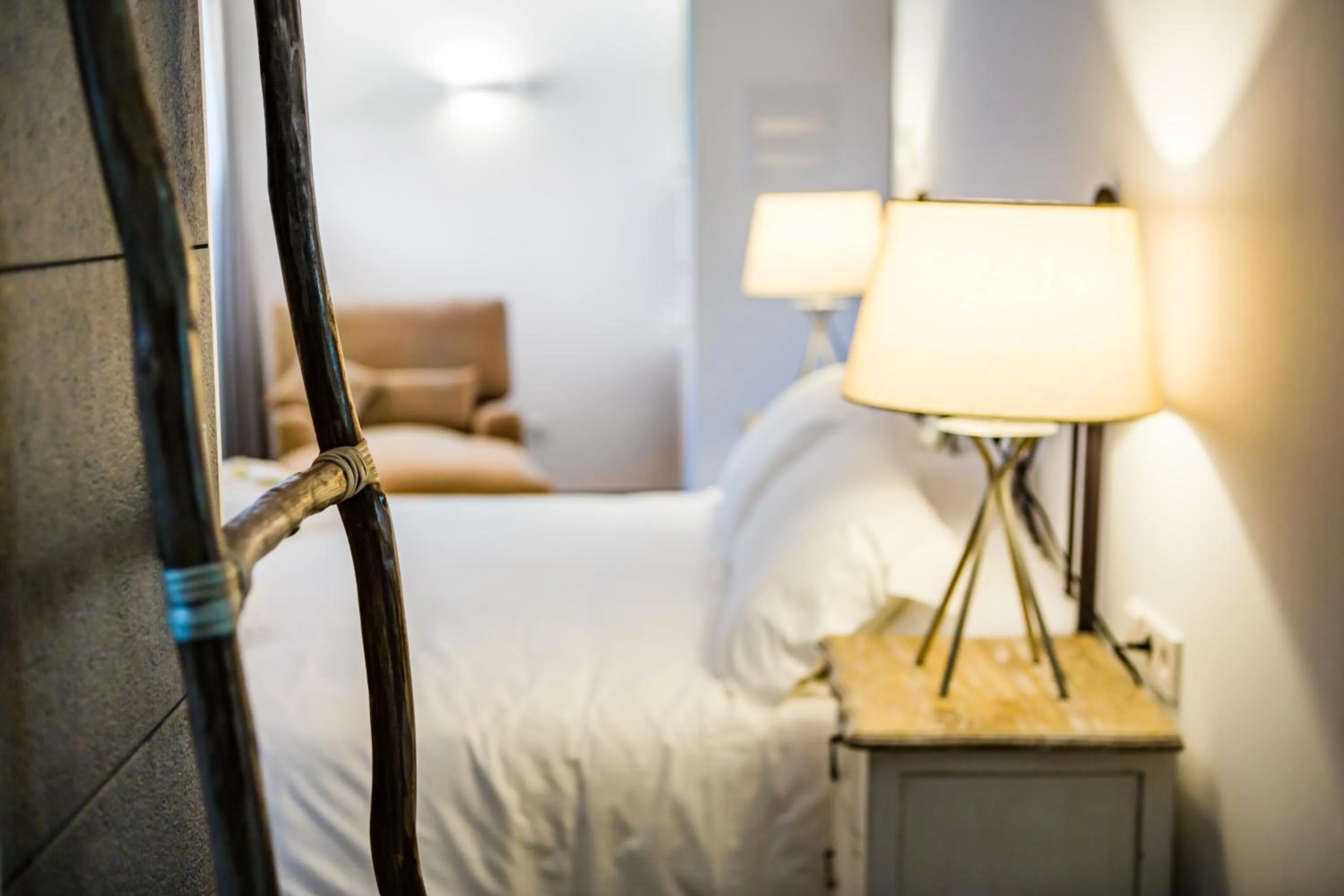 Decorative detail, Bed in Agroturismo Ses Vistes