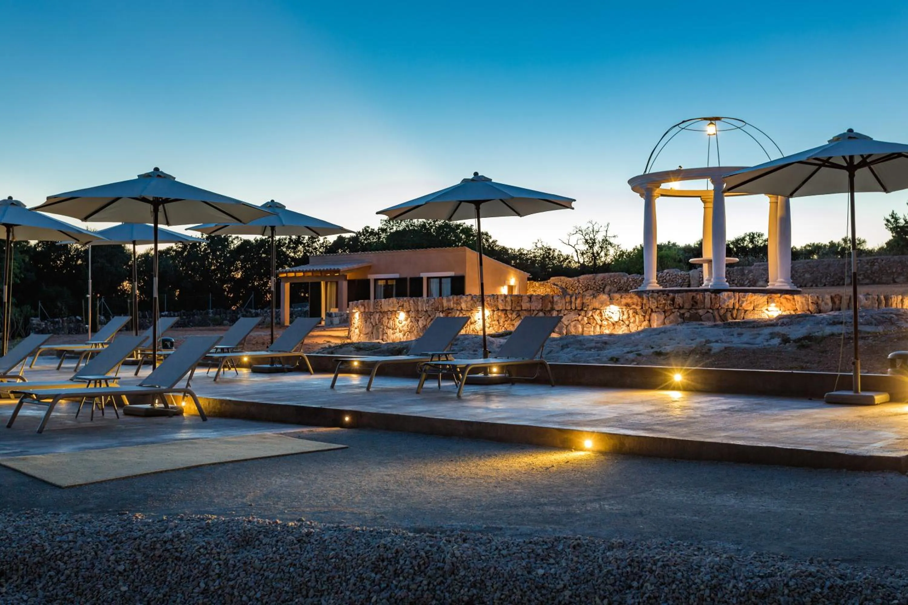 Swimming pool in Agroturismo Ses Vistes