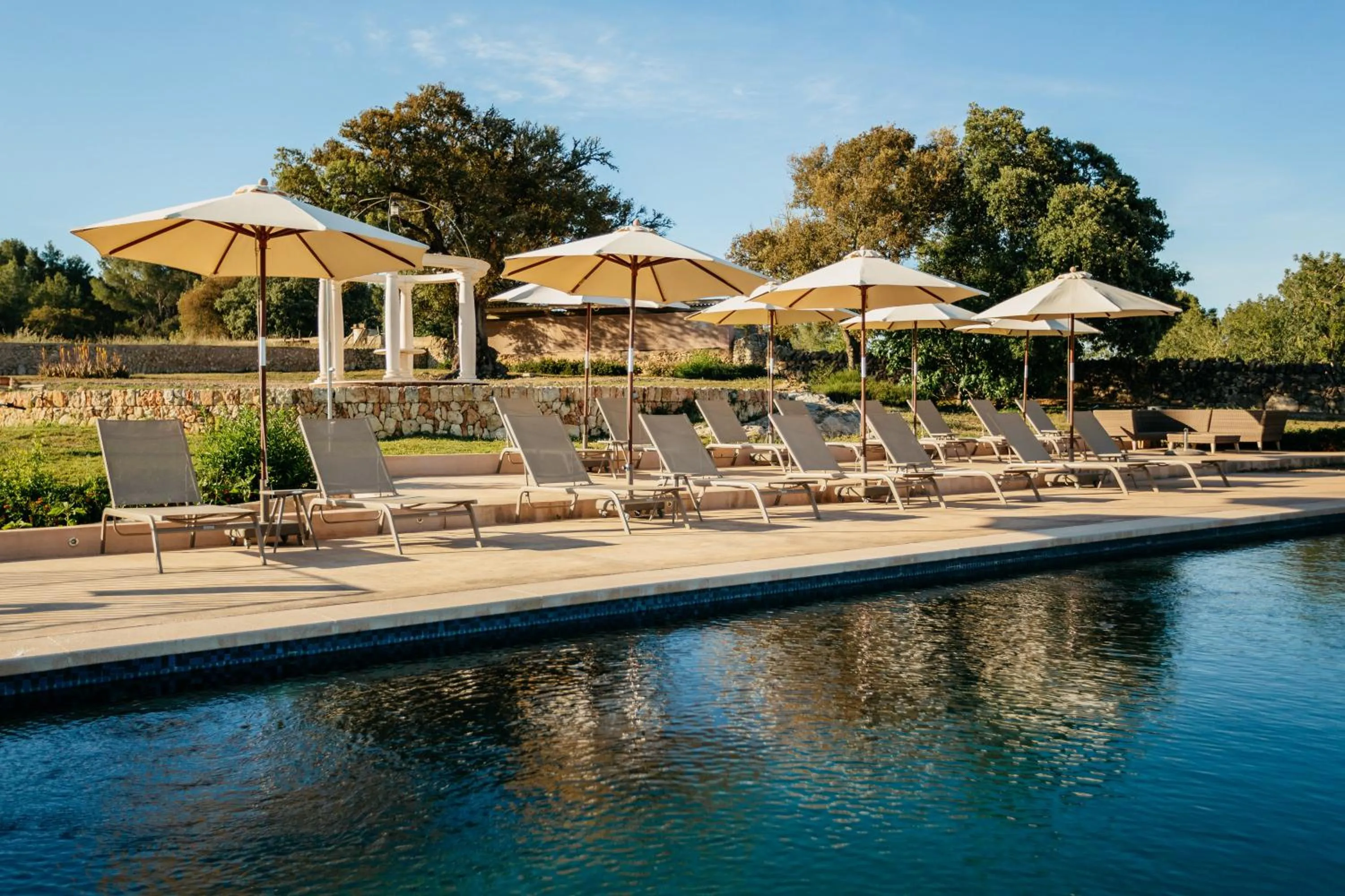 Swimming pool in Agroturismo Ses Vistes