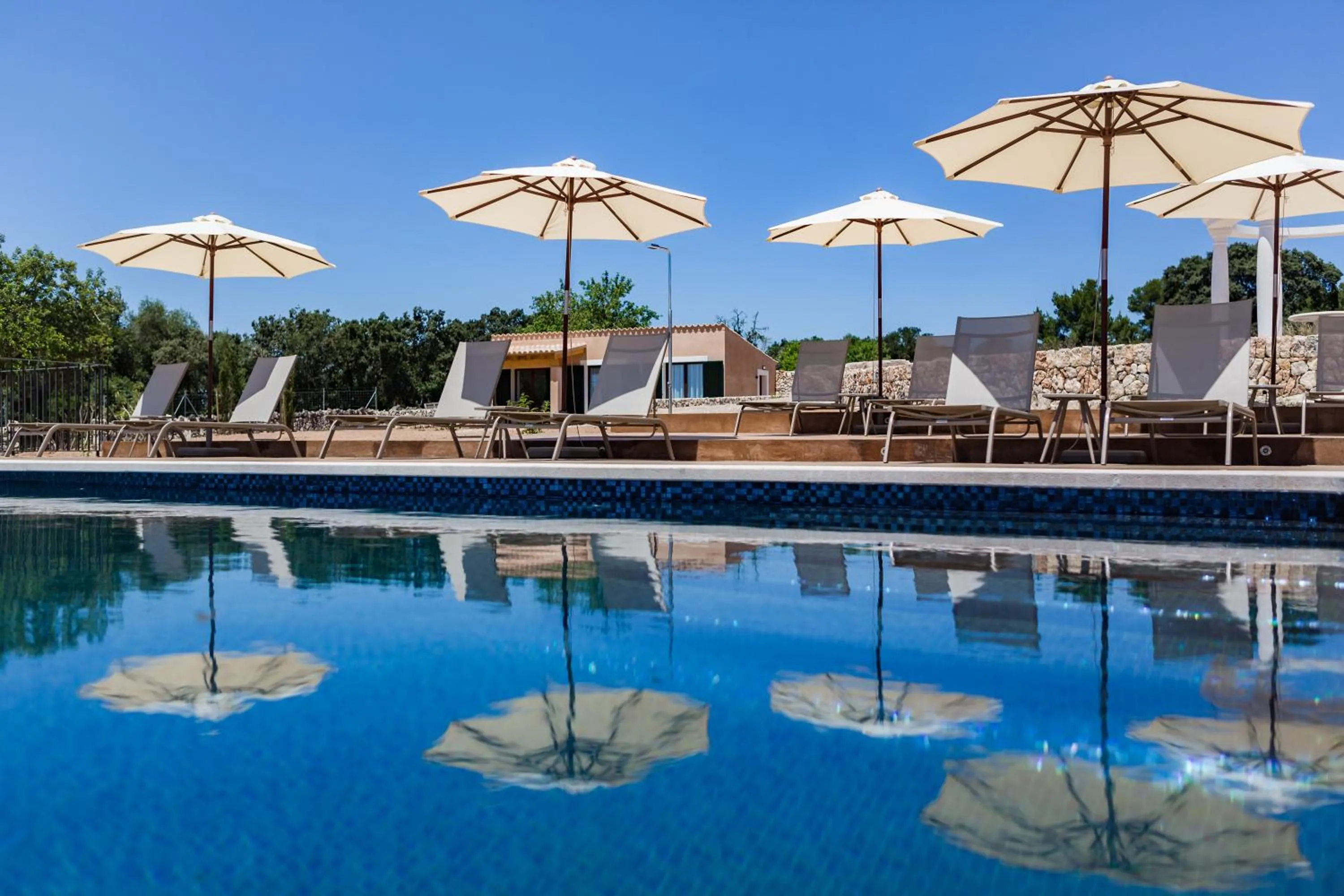 Swimming pool in Agroturismo Ses Vistes