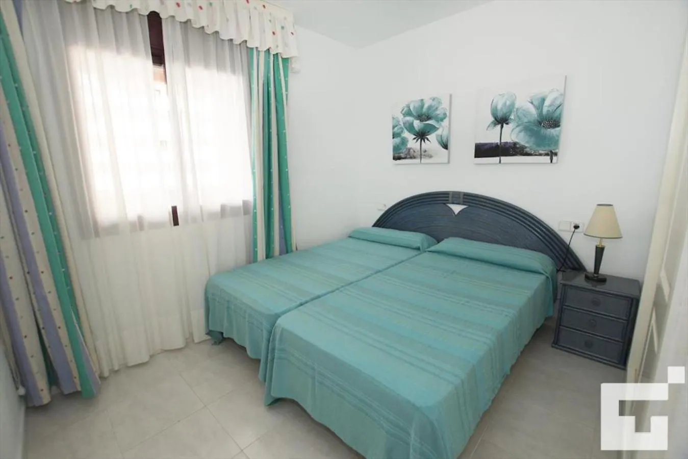 Bedroom, Bed in Apartamento Topacio I 32A - Grupo Turis