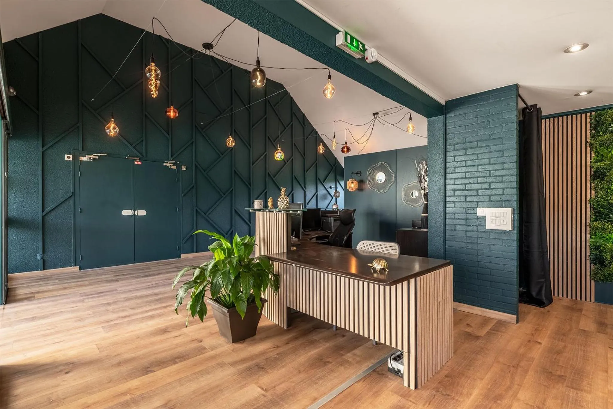 Lobby or reception in Hôtel Le Roxane