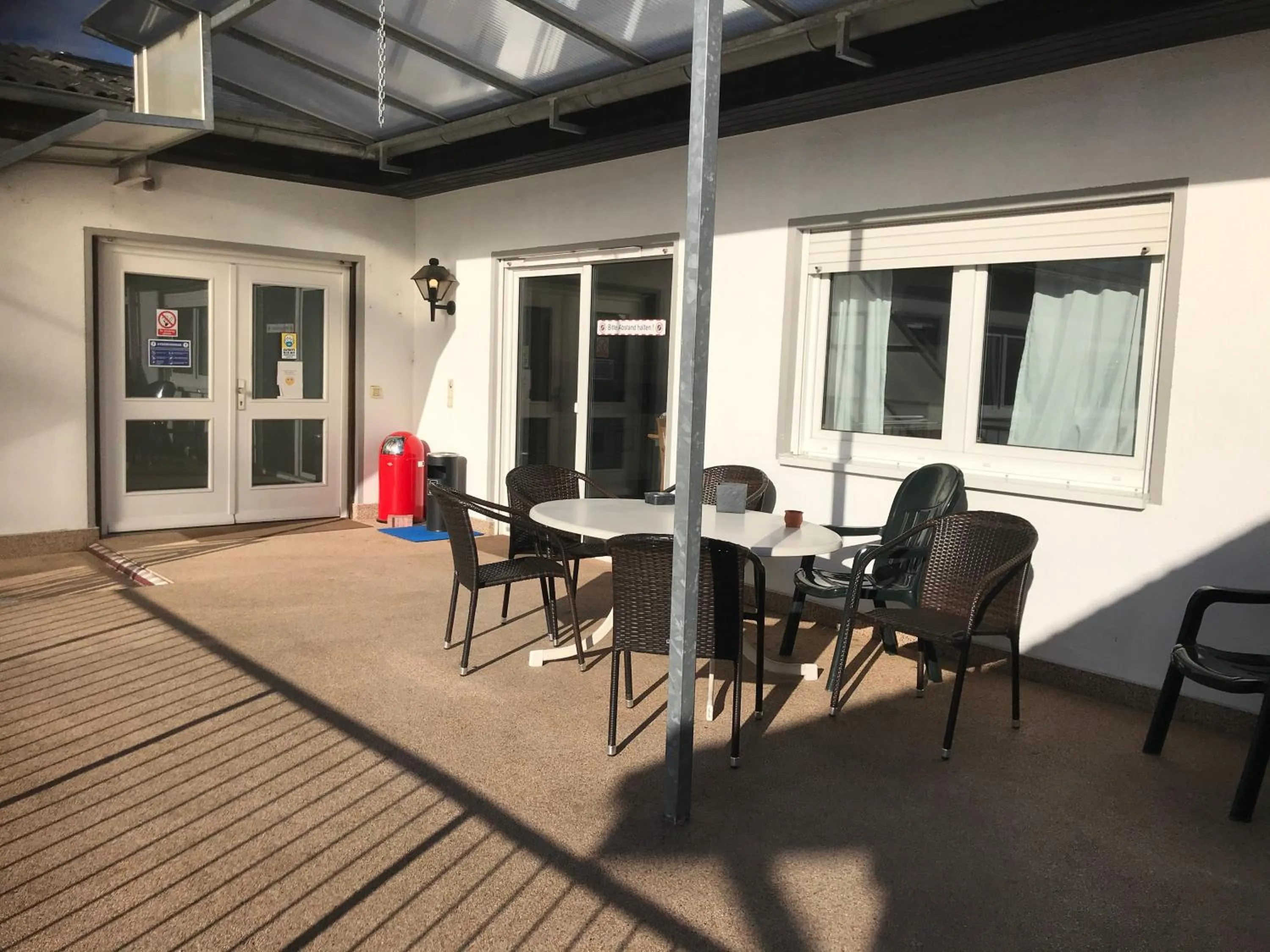 Facade/entrance in Die Werkstatt