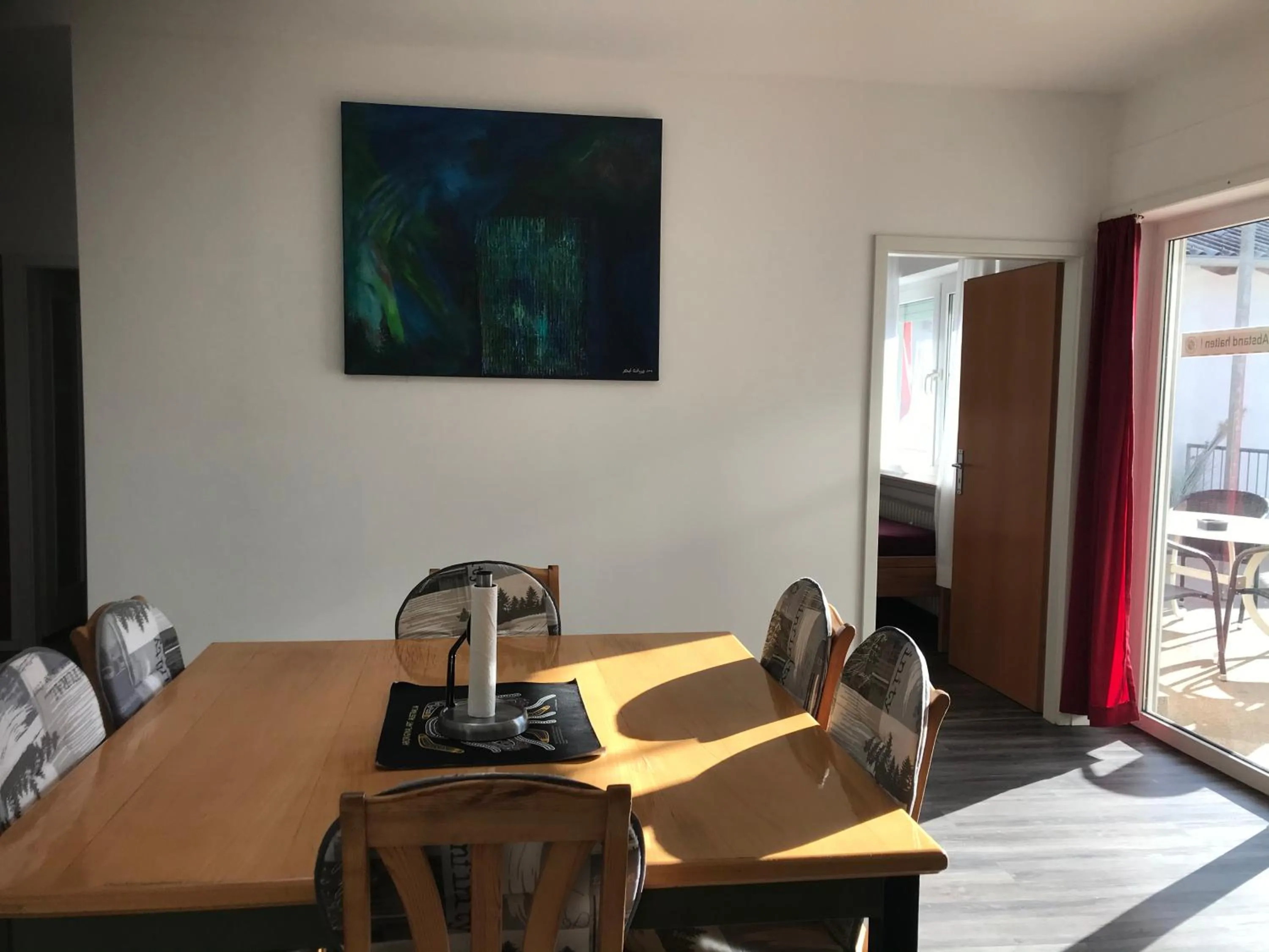 Dining area in Die Werkstatt