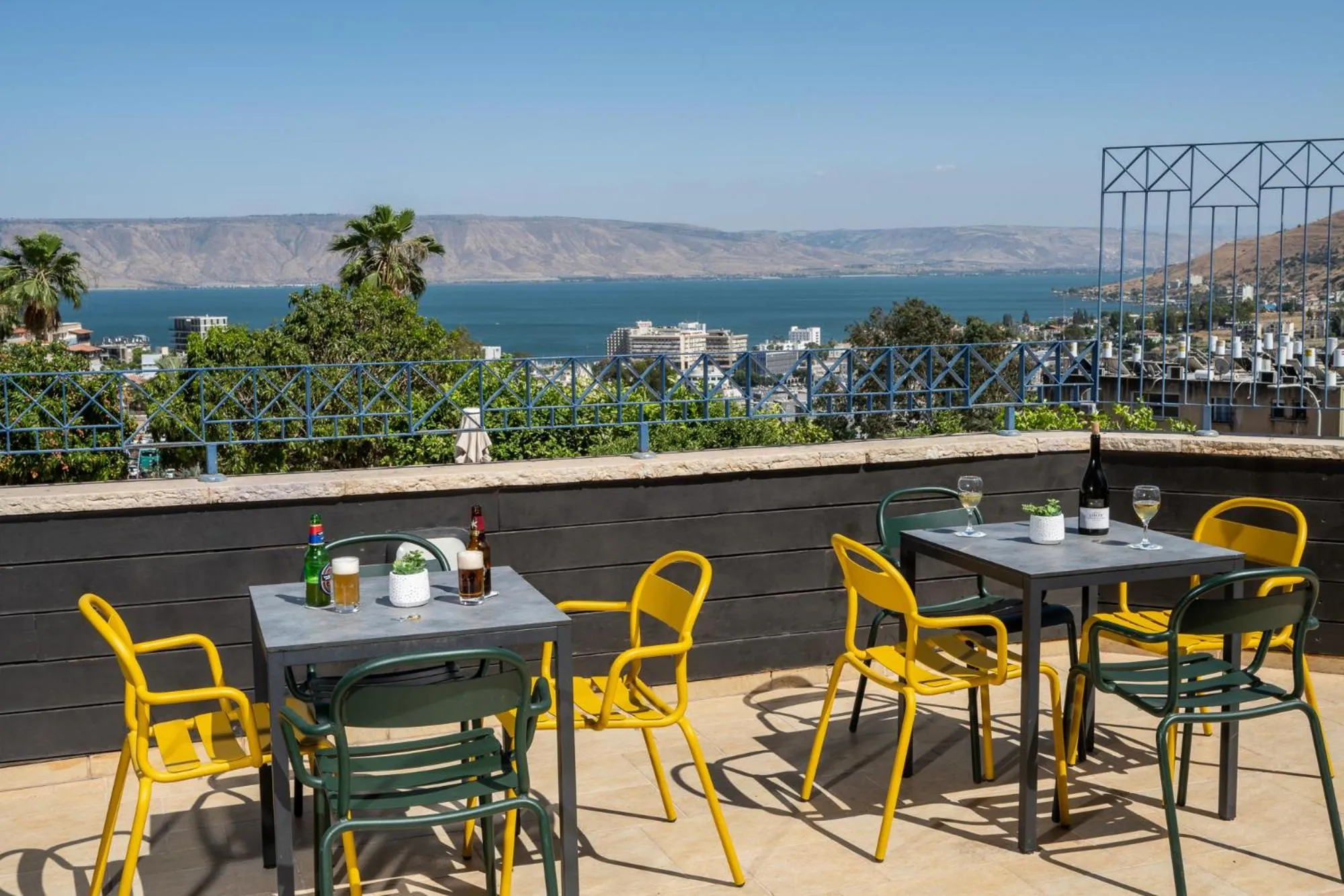Balcony/Terrace in Prima Galil Tiberias Hotel