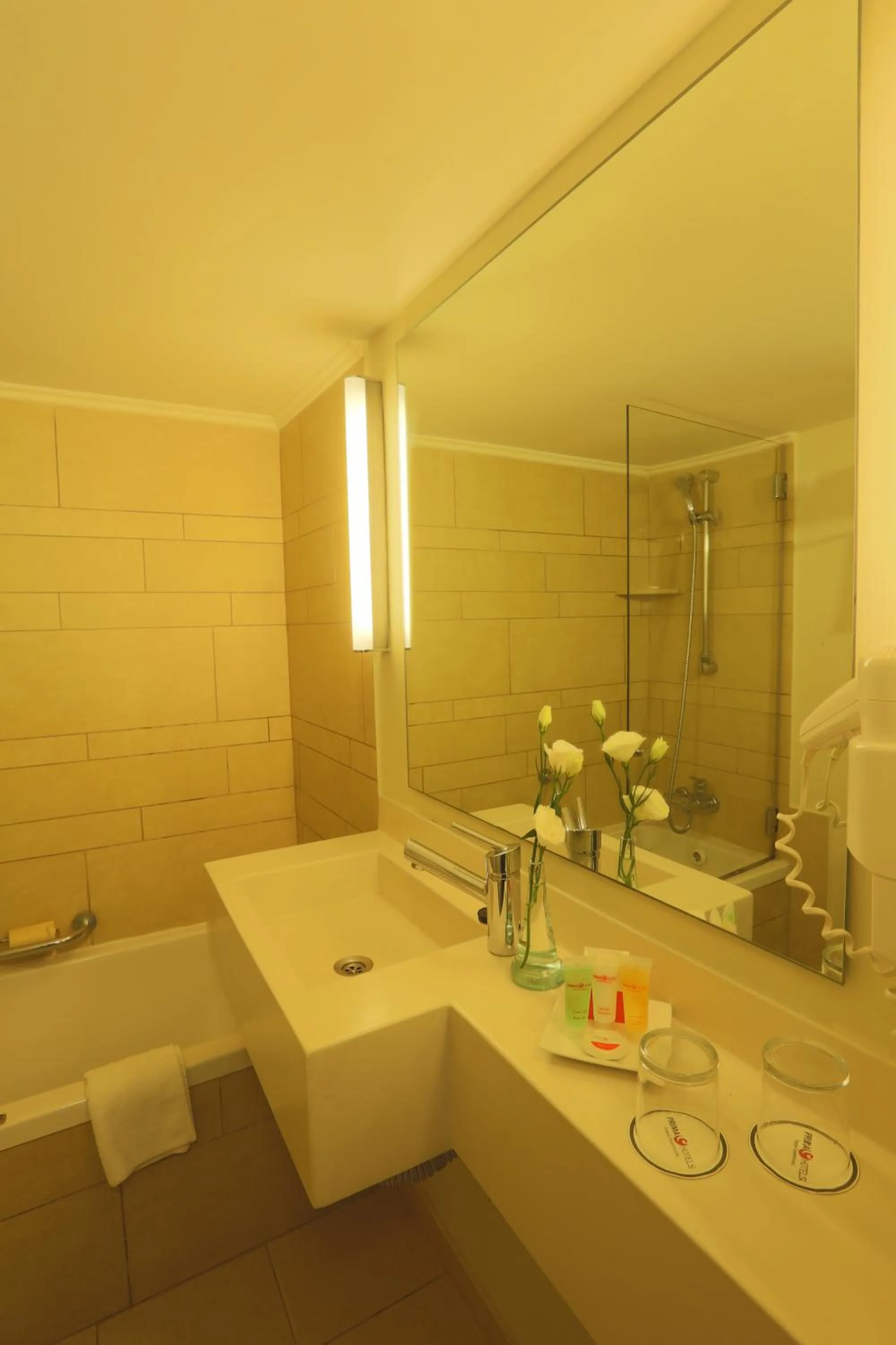 Bathroom in Prima Galil Tiberias Hotel