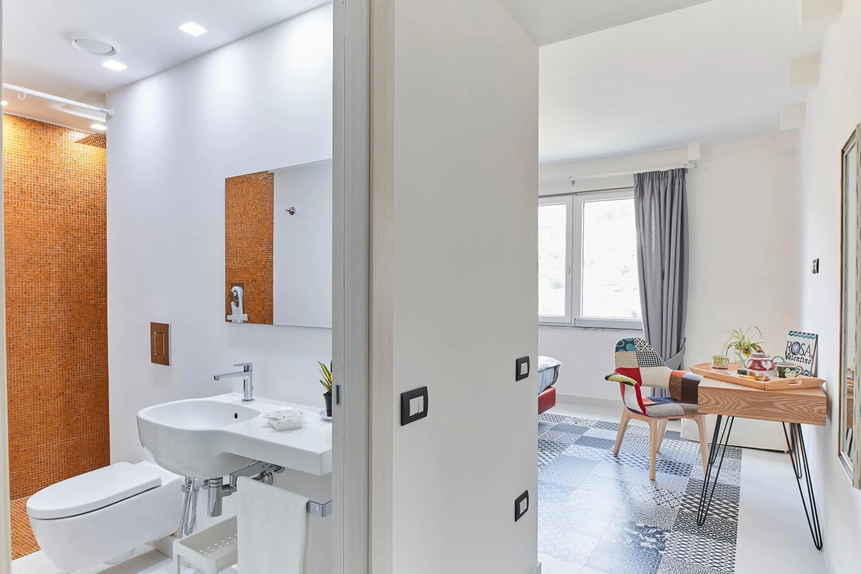 Photo of the whole room in Rosa e Valentino