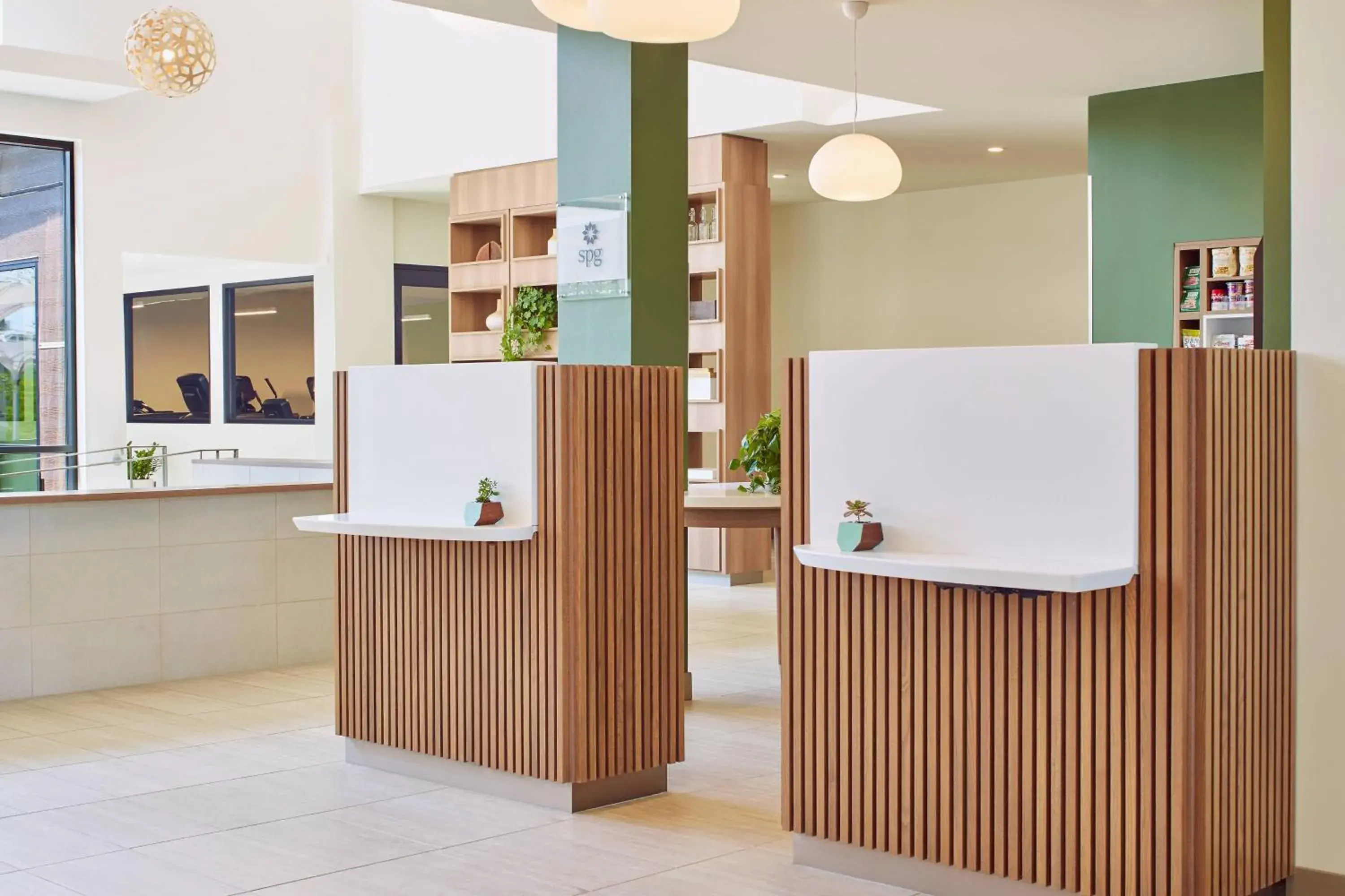 Lobby or reception in Element West Des Moines Lobby or reception in Element West Des Moines