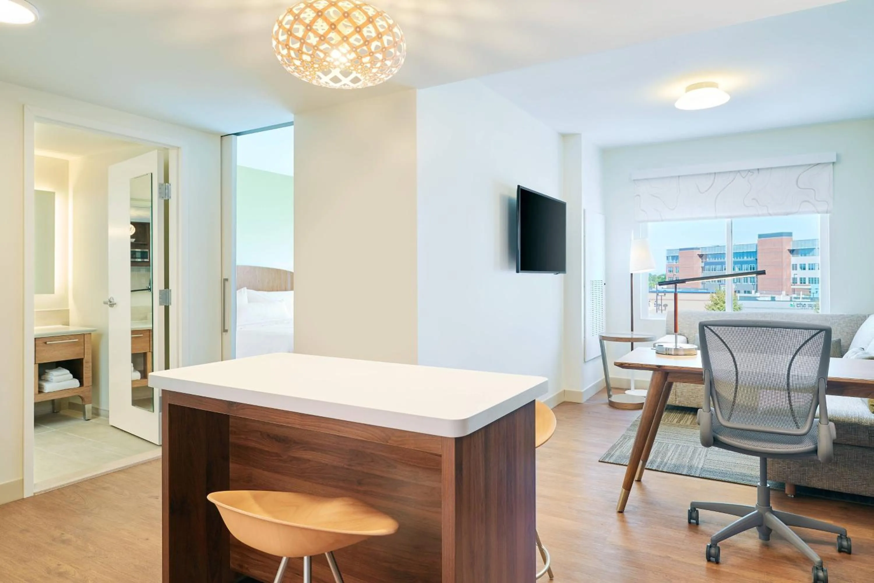 Bedroom in Element West Des Moines