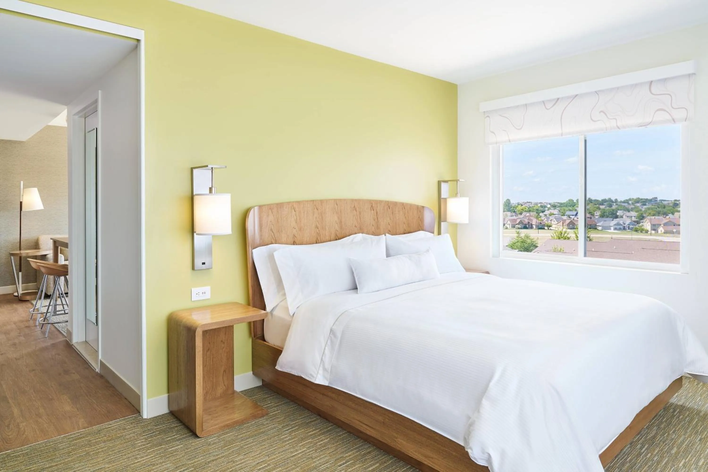 Photo of the whole room, Bed in Element West Des Moines