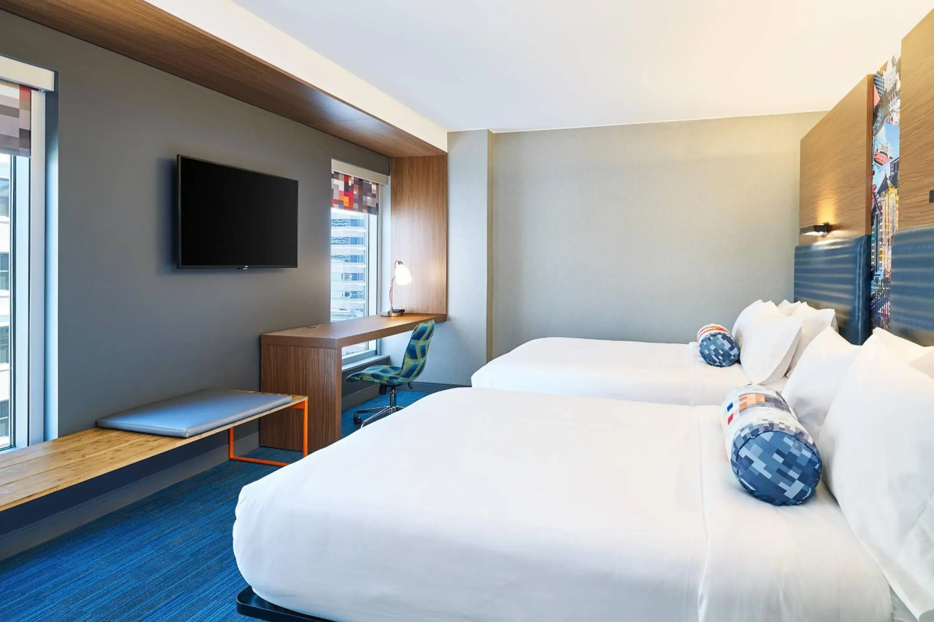 Double Queen Room, Guest room, 2 Queen in Aloft Austin Downtown Double Queen Room, Guest room, 2 Queen in Aloft Austin Downtown