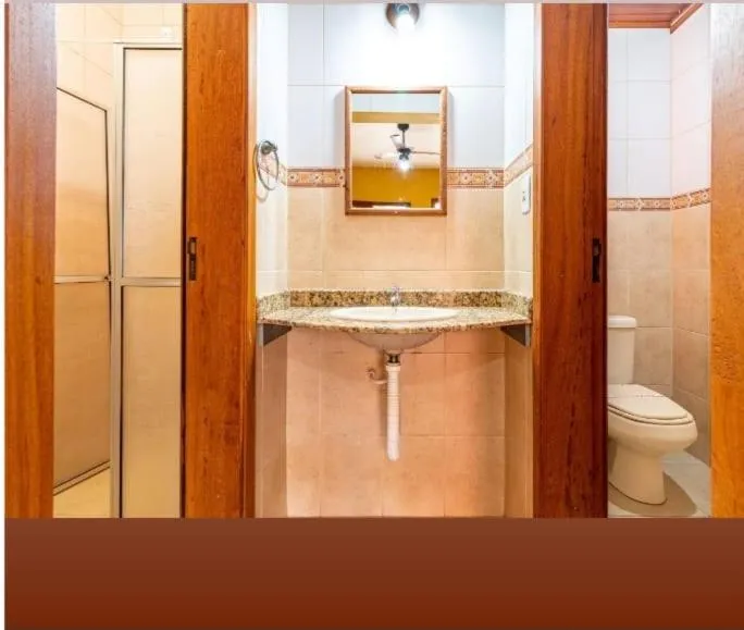 Bathroom in Pousada Baleia Franca