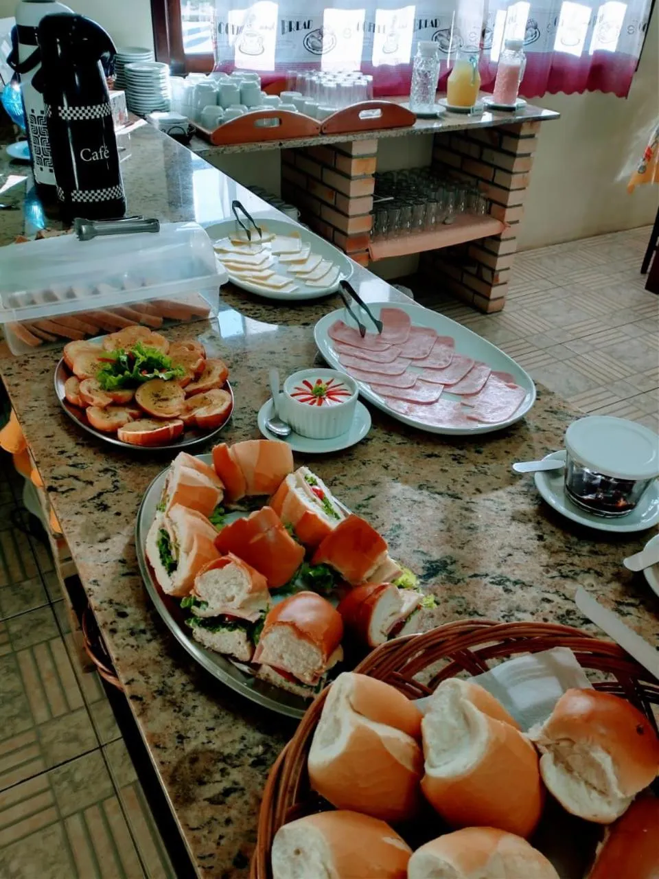 Breakfast in Pousada Baleia Franca