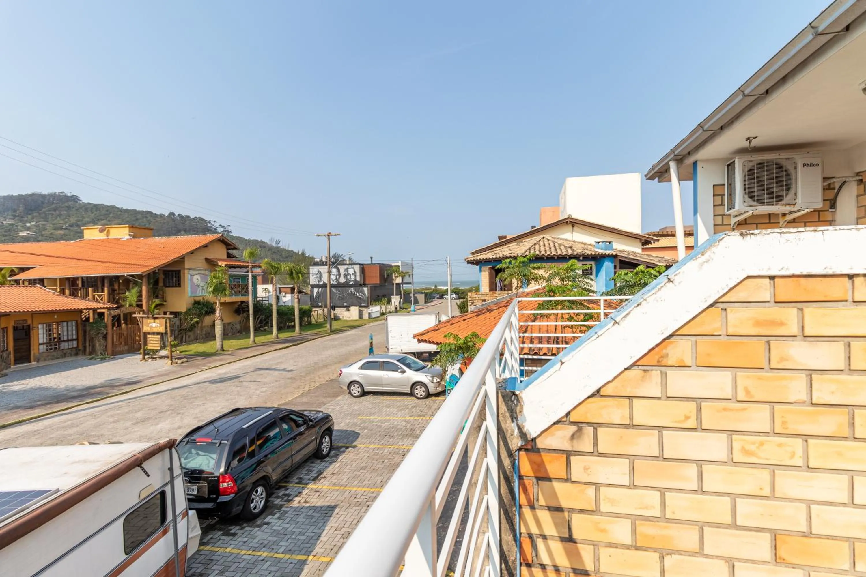 Balcony/Terrace in Pousada Baleia Franca