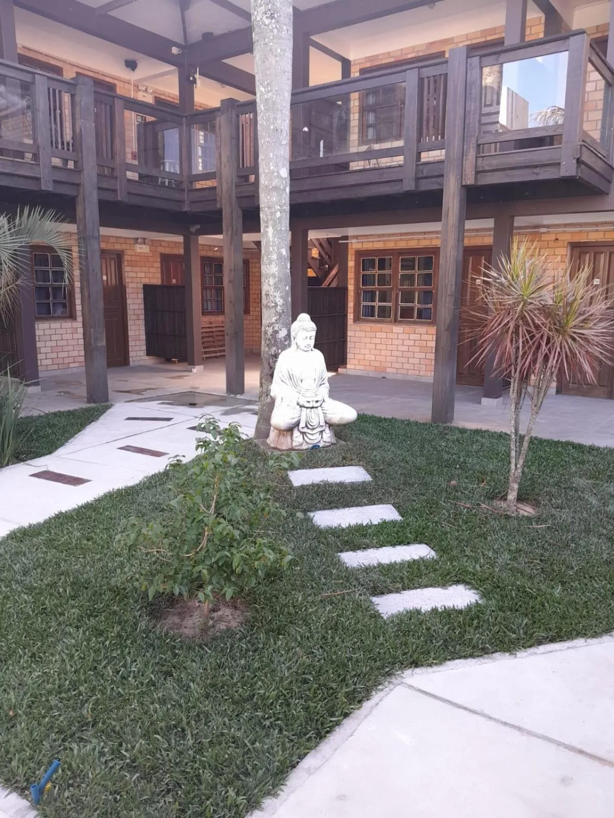 Garden in Pousada Baleia Franca