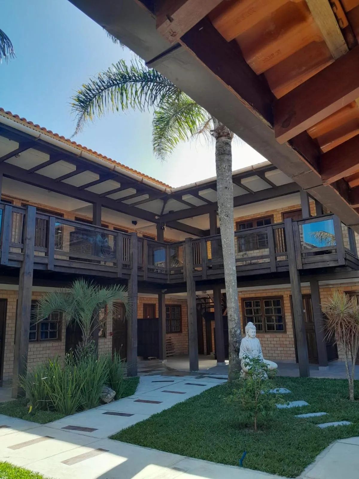 Garden in Pousada Baleia Franca