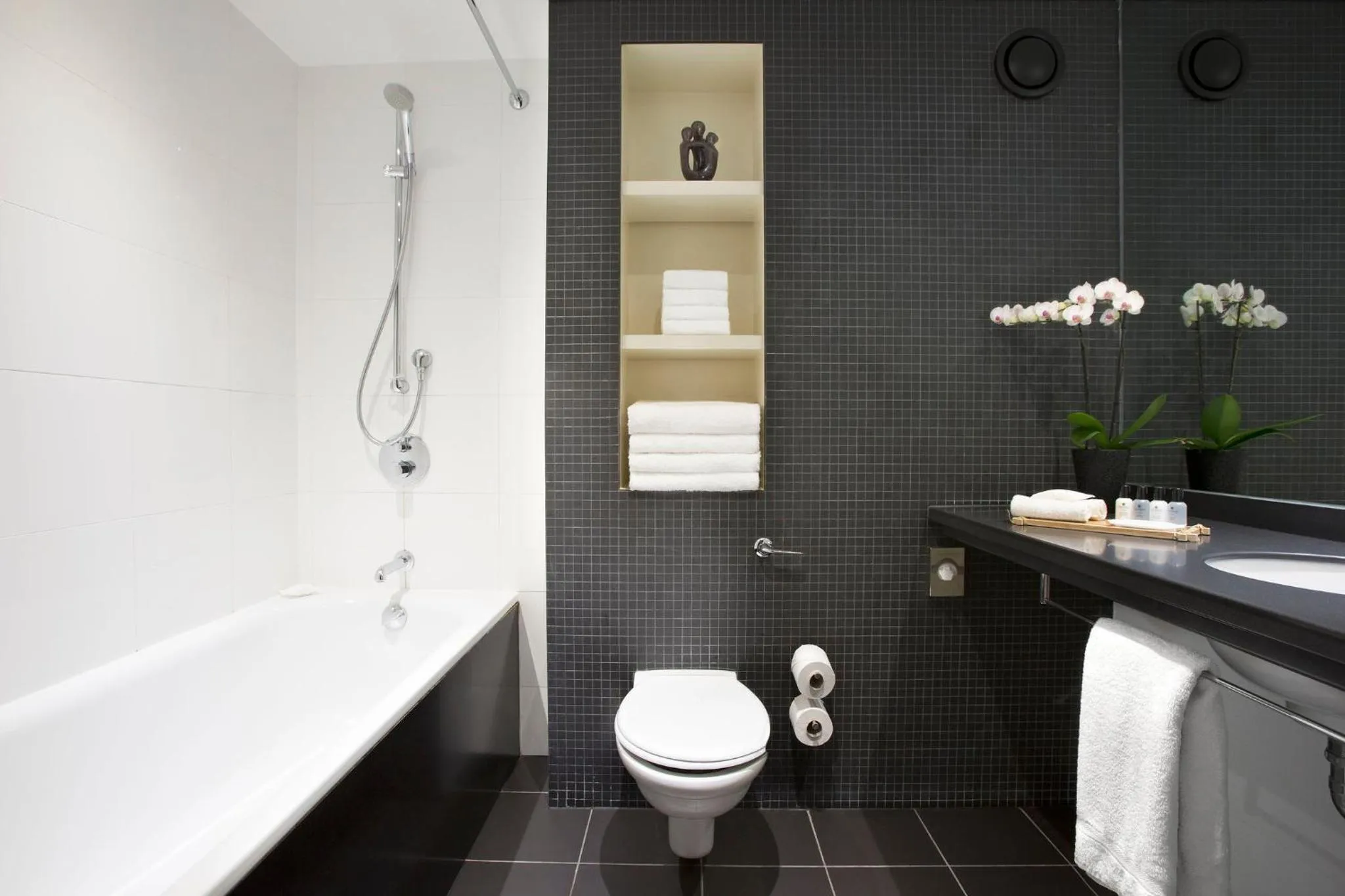 Bathroom in Crowne Plaza London - Docklands by IHG
