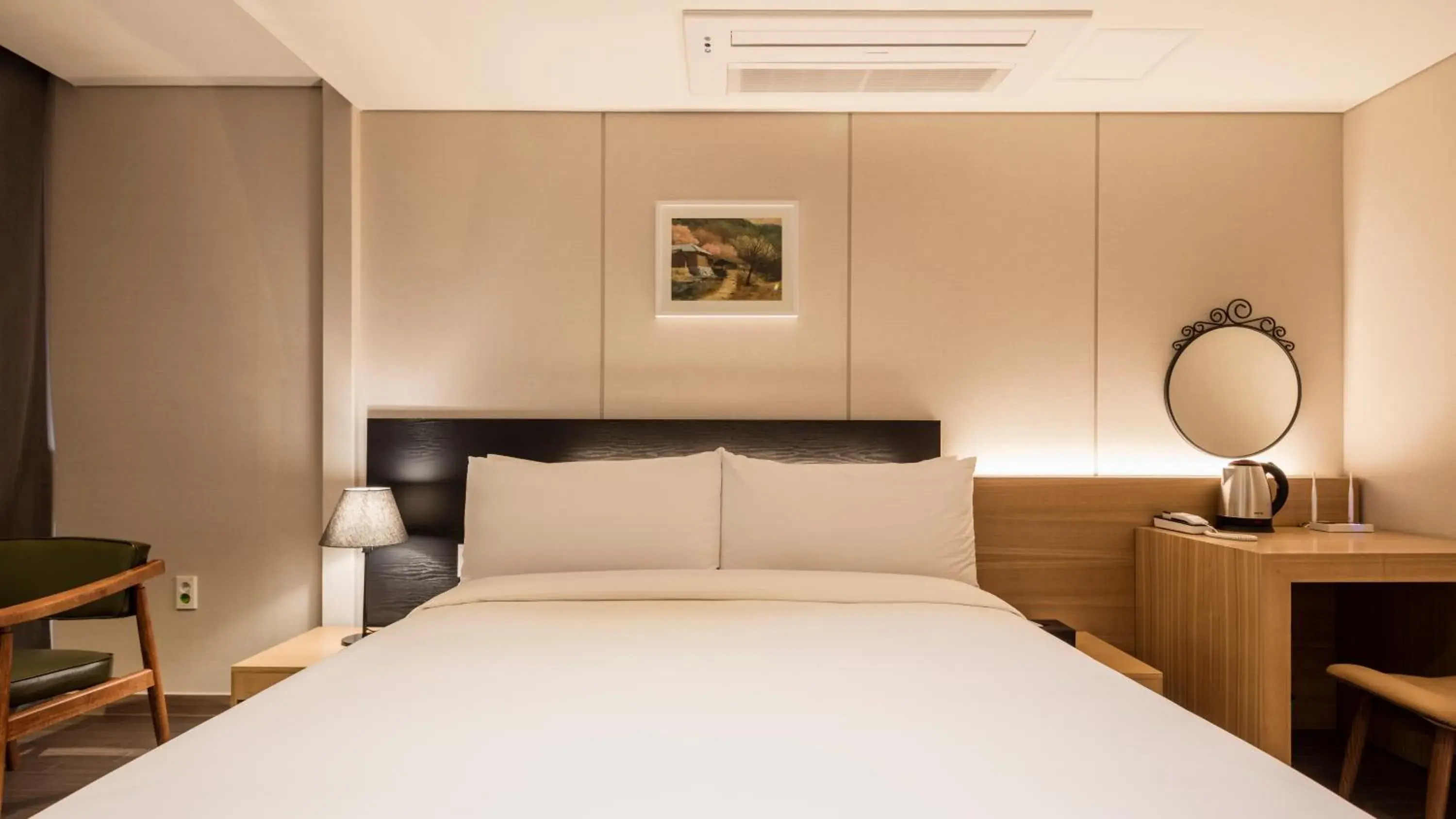 Bed in The First Stay Hotel Bed in The First Stay Hotel