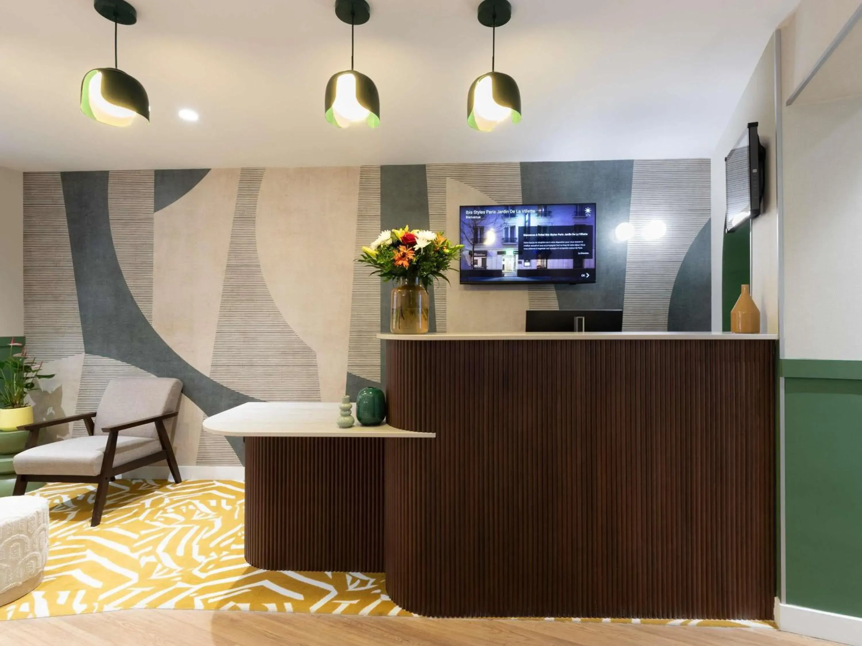 Property building in Ibis Styles Paris Jardin de la Villette - Rénové en 2025 Property building in Ibis Styles Paris Jardin de la Villette - Rénové en 2025