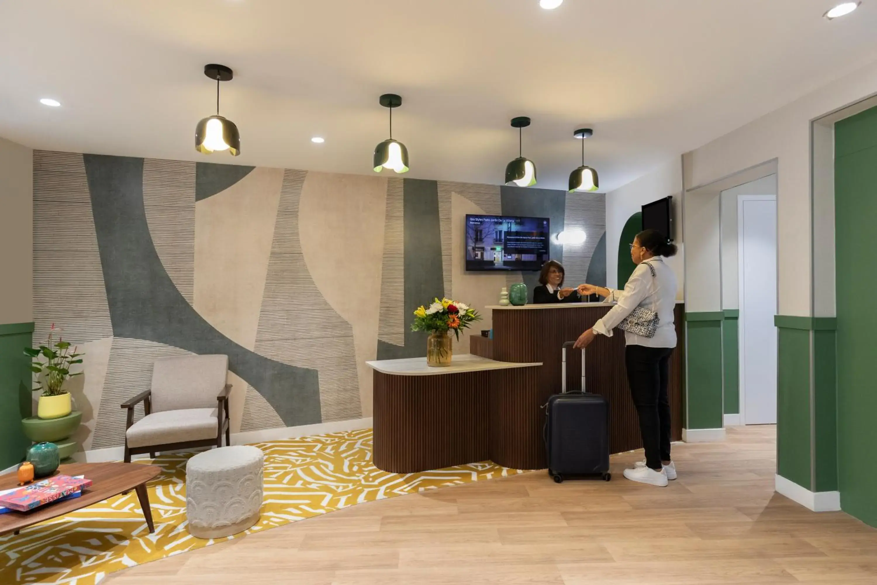 Lobby or reception in Ibis Styles Paris Jardin de la Villette - Rénové en 2025 Lobby or reception in Ibis Styles Paris Jardin de la Villette - Rénové en 2025