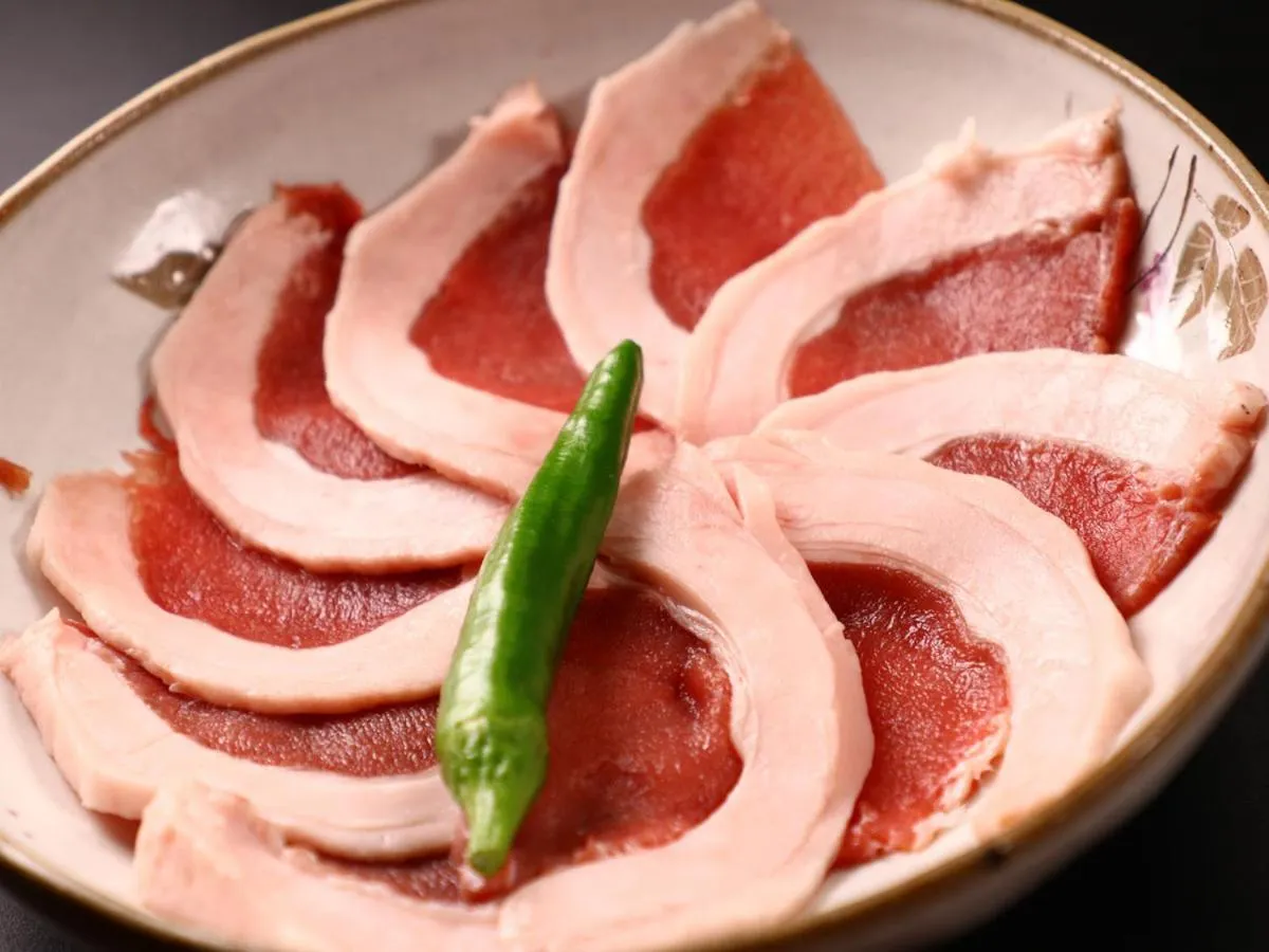 Food close-up in Minshuku Ryokan Kawai