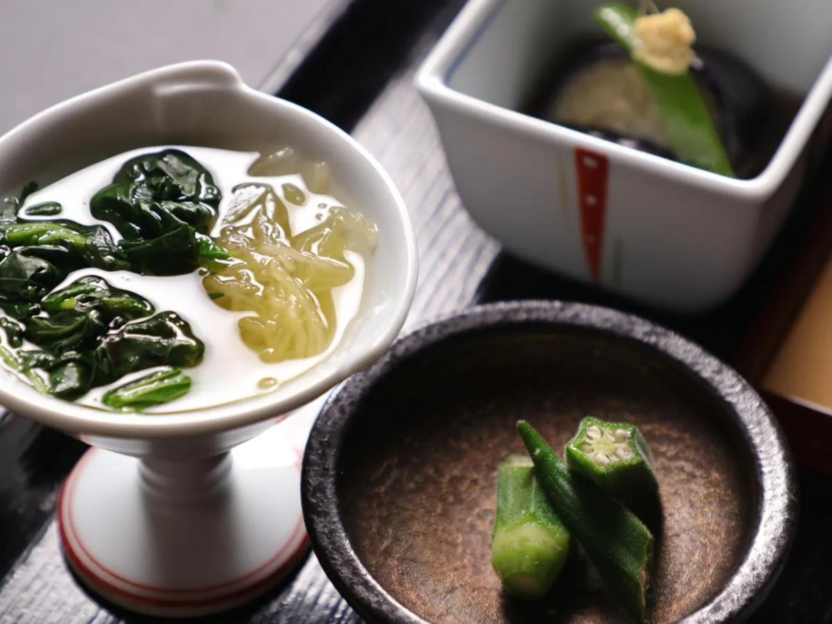 Food close-up in Minshuku Ryokan Kawai