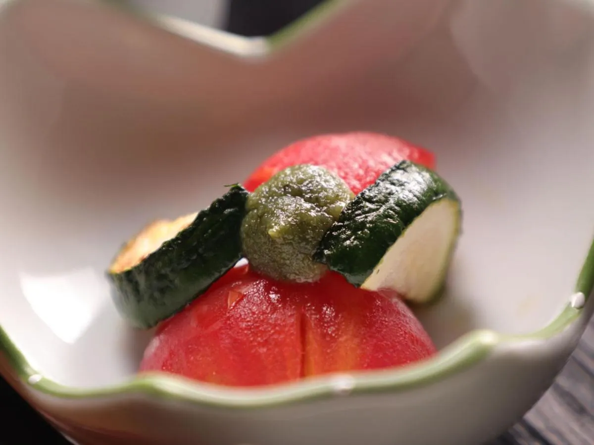 Food close-up in Minshuku Ryokan Kawai
